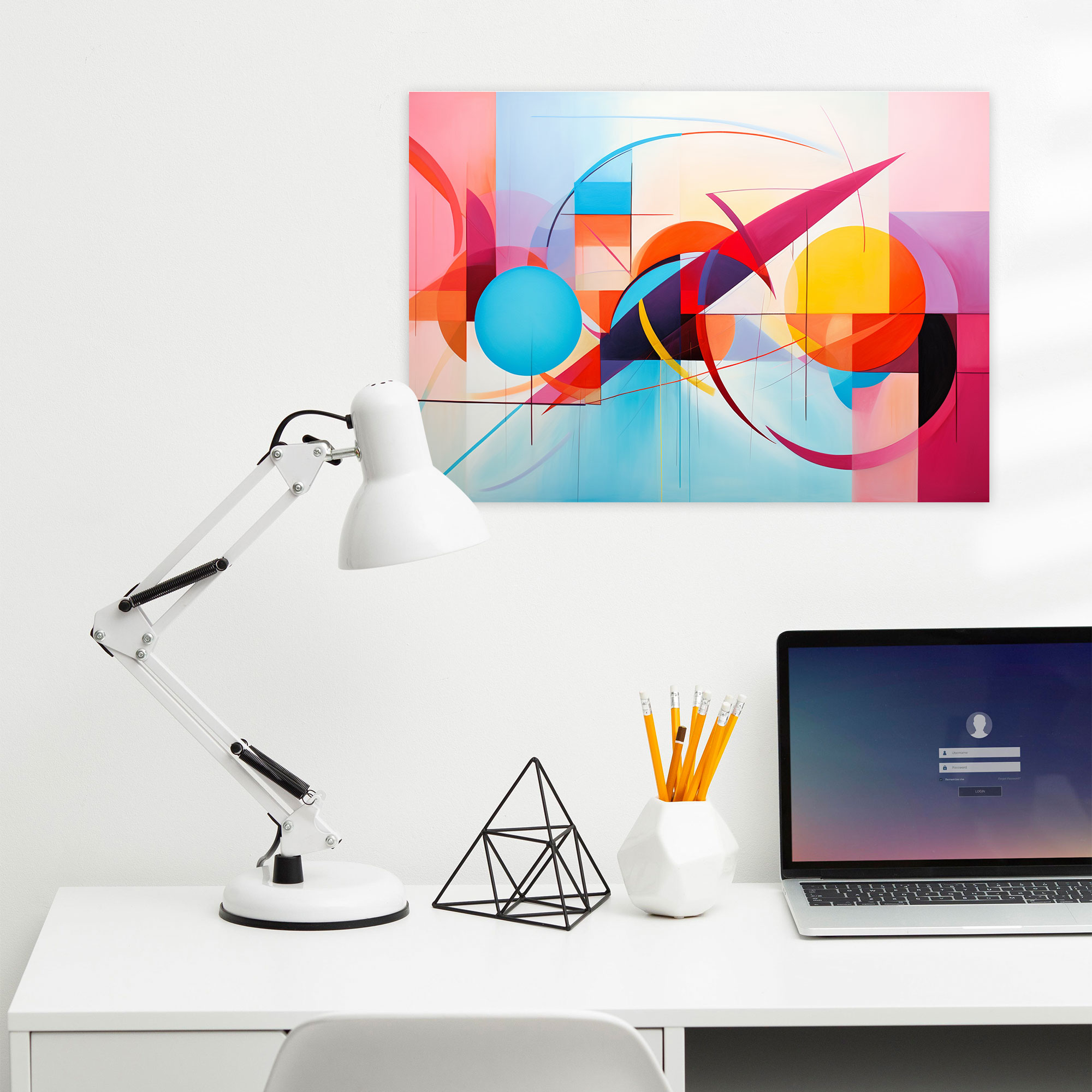 Blockchain Abstract Canvas Print - Blockchain, Canvas, Wall Art, Canvas Print