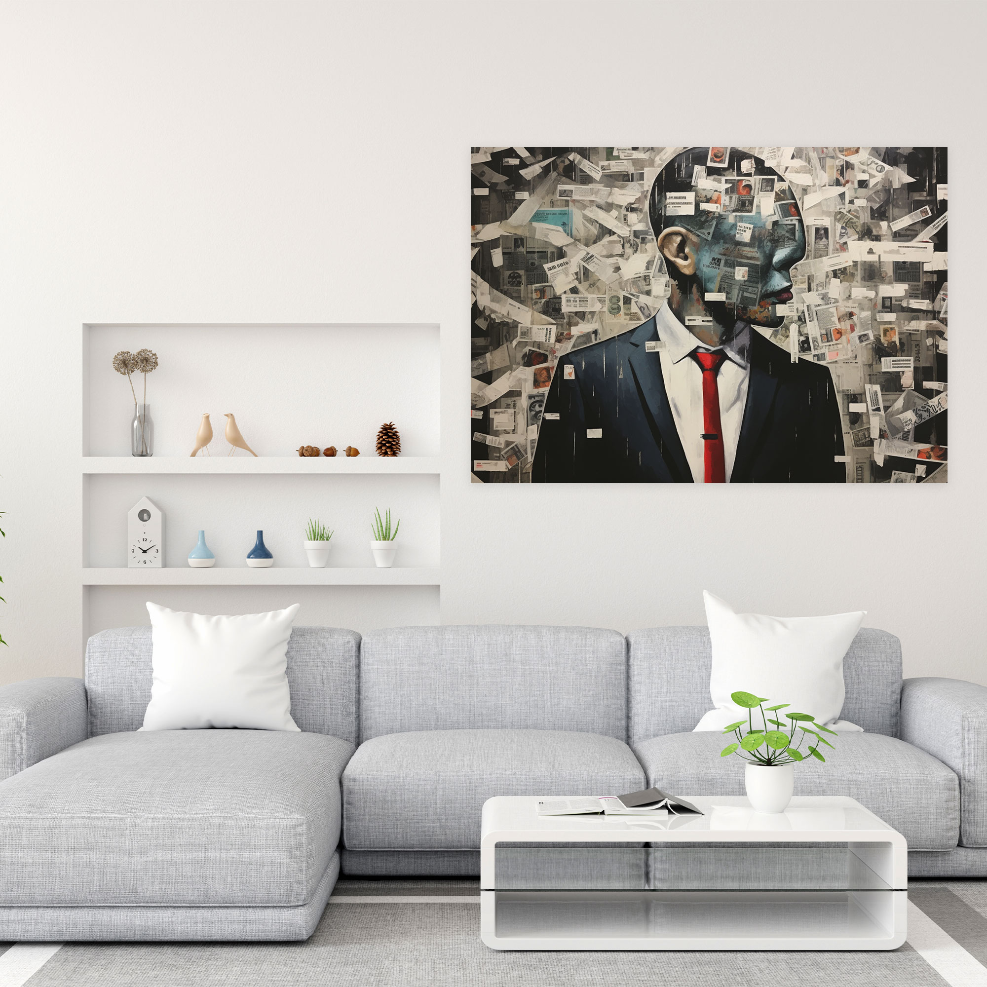 Blockchain Impact Wall Decoration - Blockchain, Wall Decoration, Wall Art, Blockchain