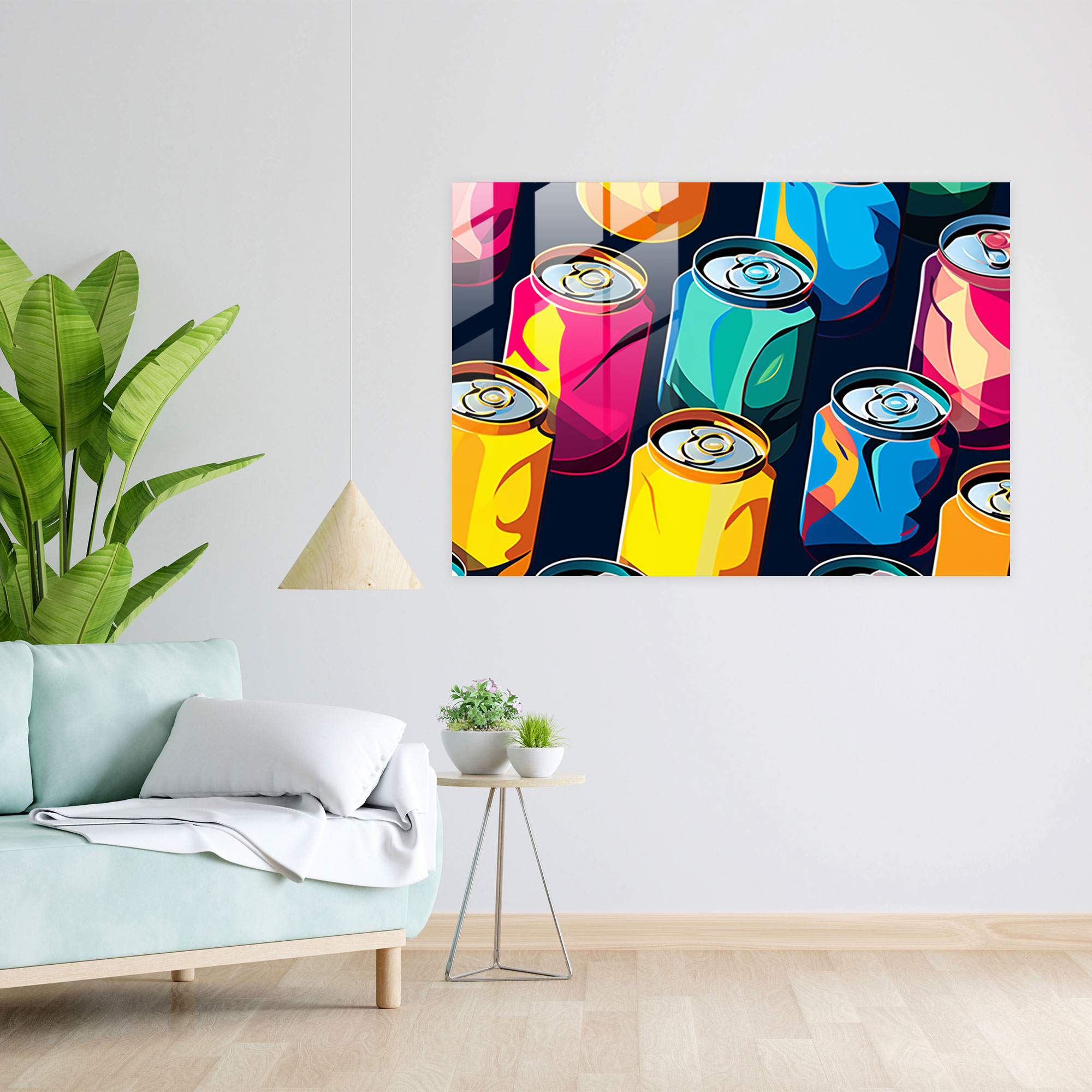 Beer Glass Print - Beer, Modern Art, Glass Print, Beer