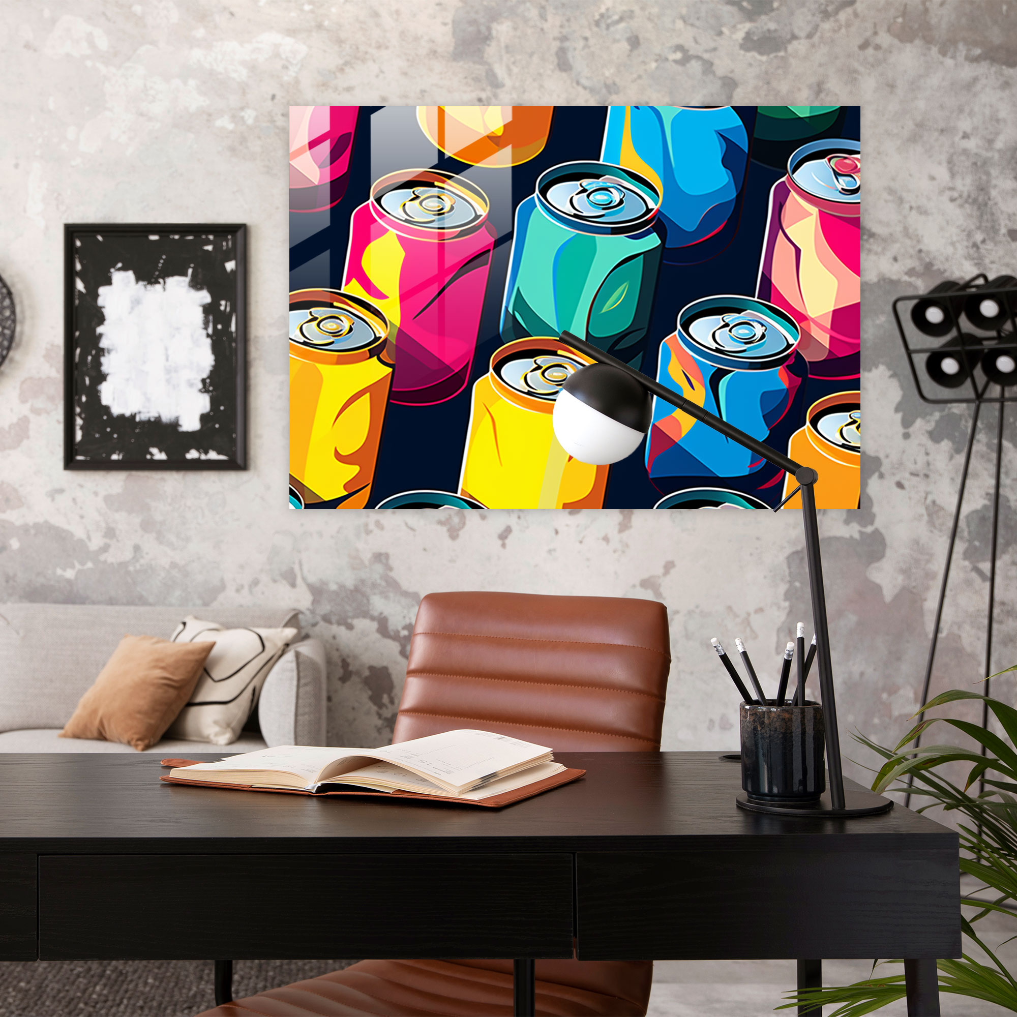 Beer Glass Print - Beer, Modern Art, Glass Print, Beer