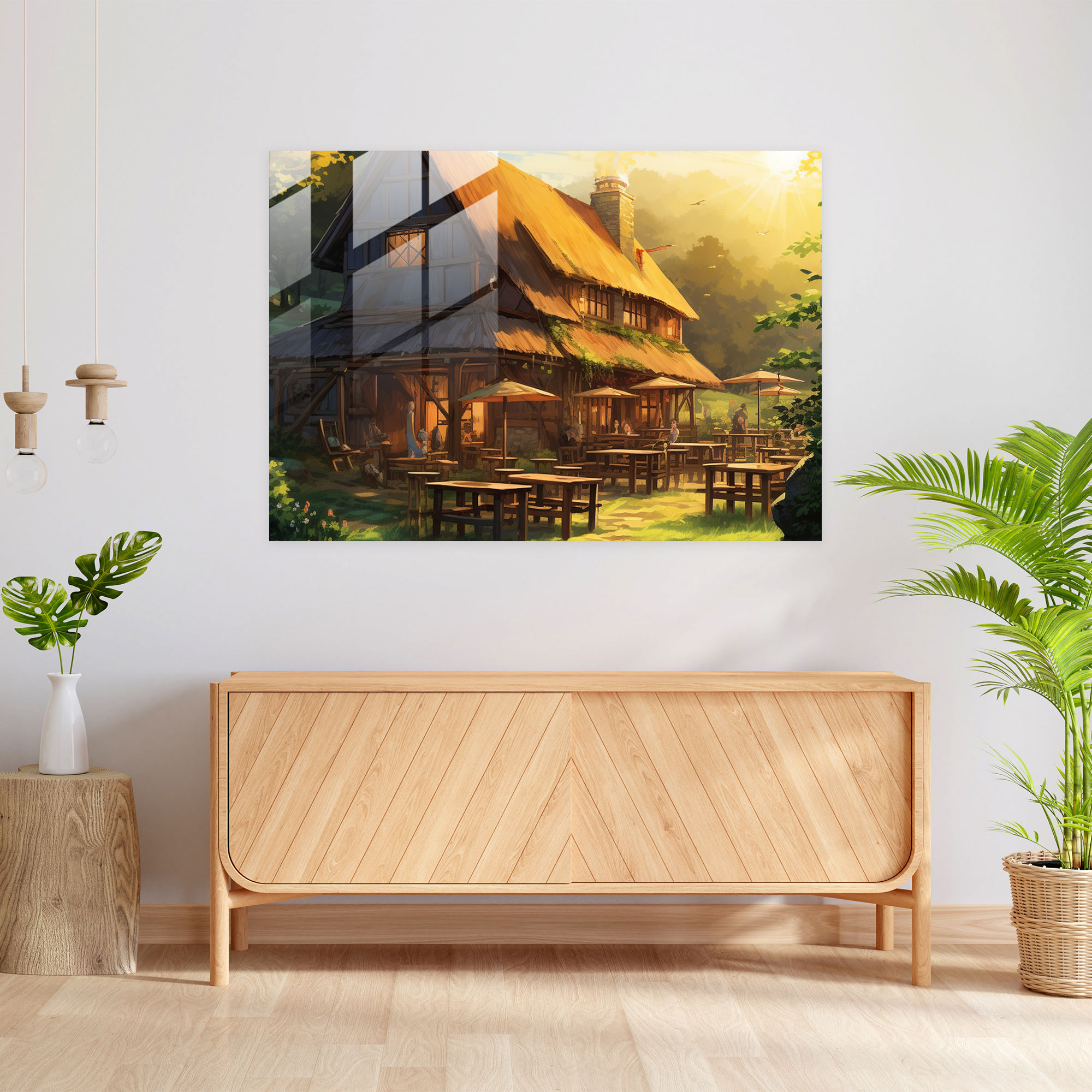 Beer Modern Art - Beer, Home Decoration, Beer Enthusiasts, Glass Art