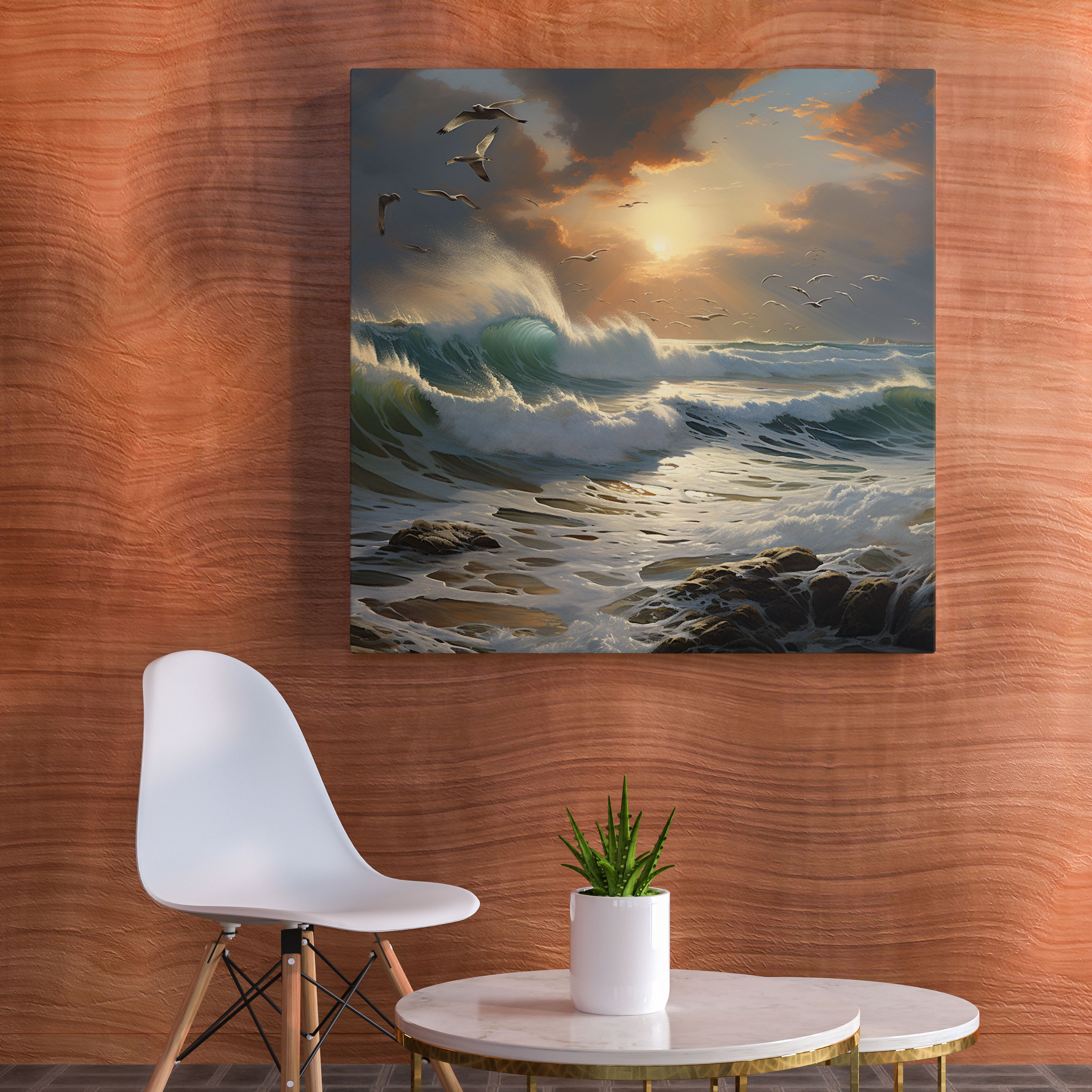 Beach Wall Art - Dynamic Surfing Canvas Print - Beach, Canvas Wall Art, Canvas Print, Home Decoration