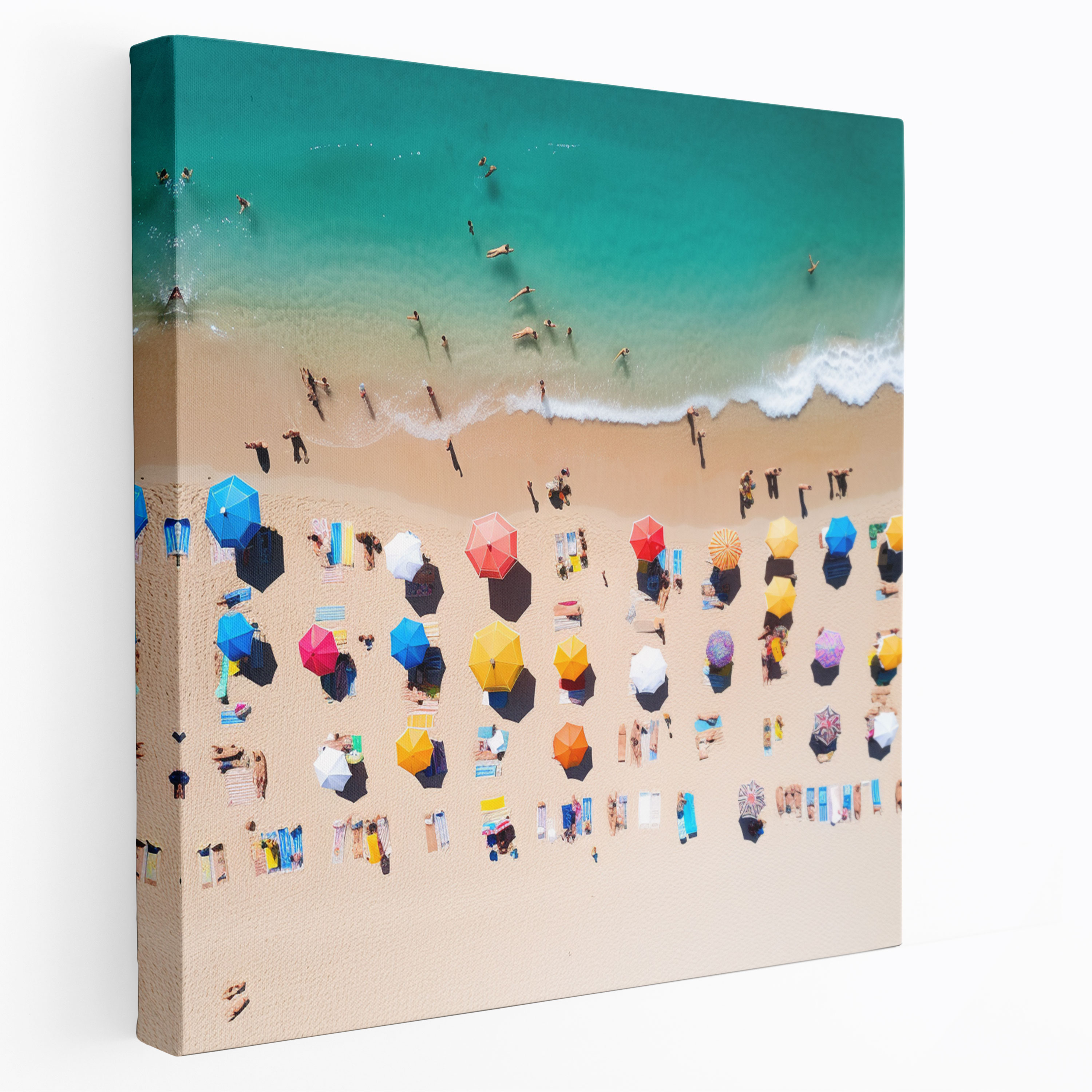 Aerial Paradise Wall Art - Beach, Canvas Wall Art, Beach, Aerial View