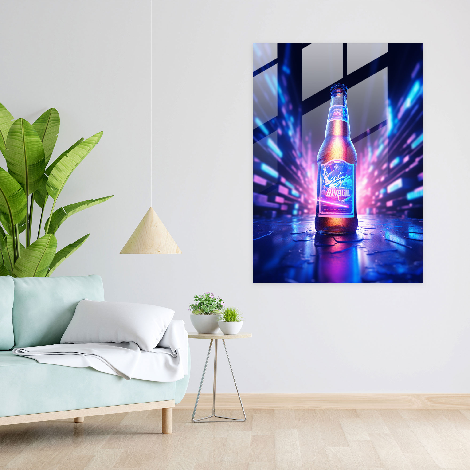 Beer Glass Print - Beer, Beer, Glass Art, Glass Wall Art