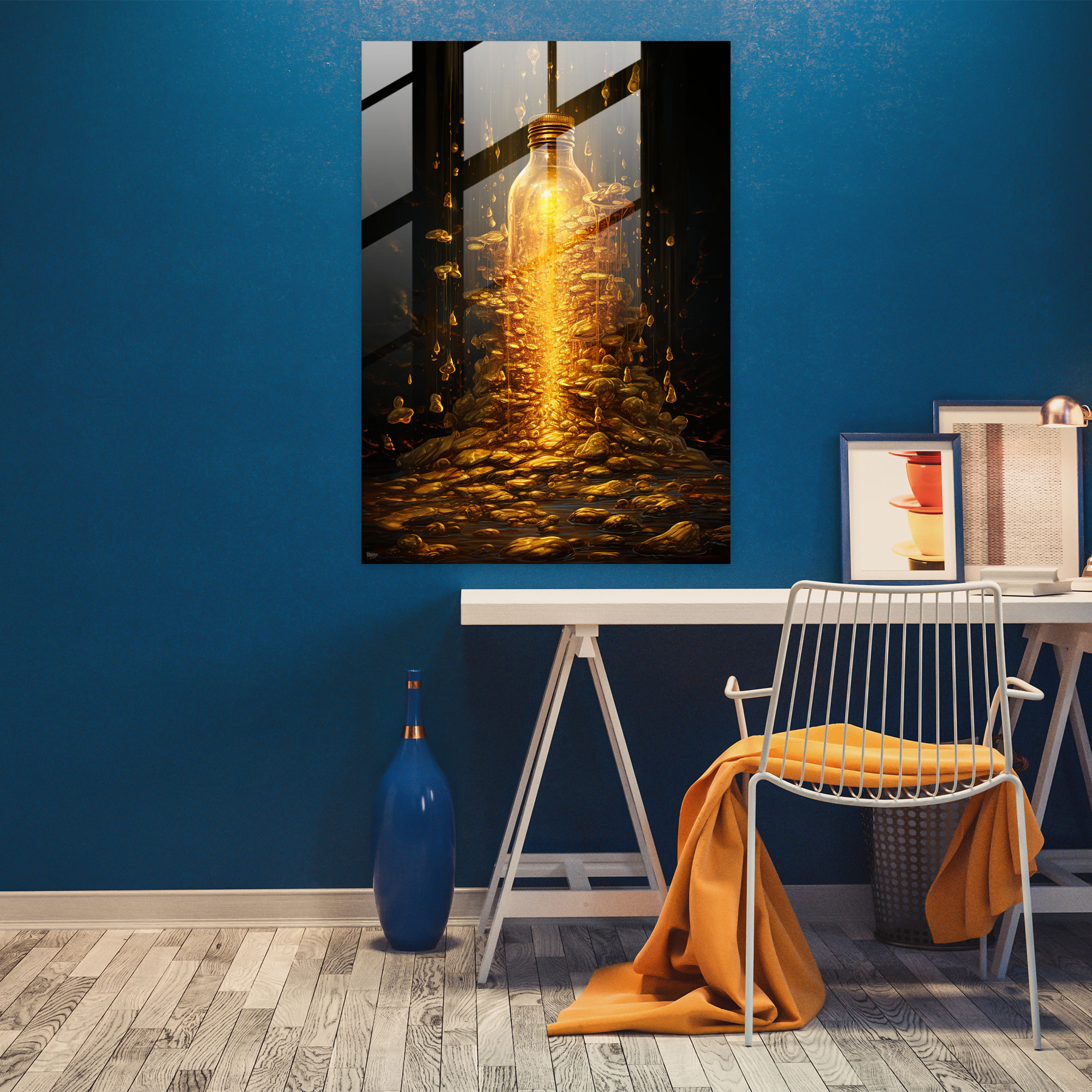 Beer Home Decoration - Beer, Modern Art, Glass Wall Art, Glass Print