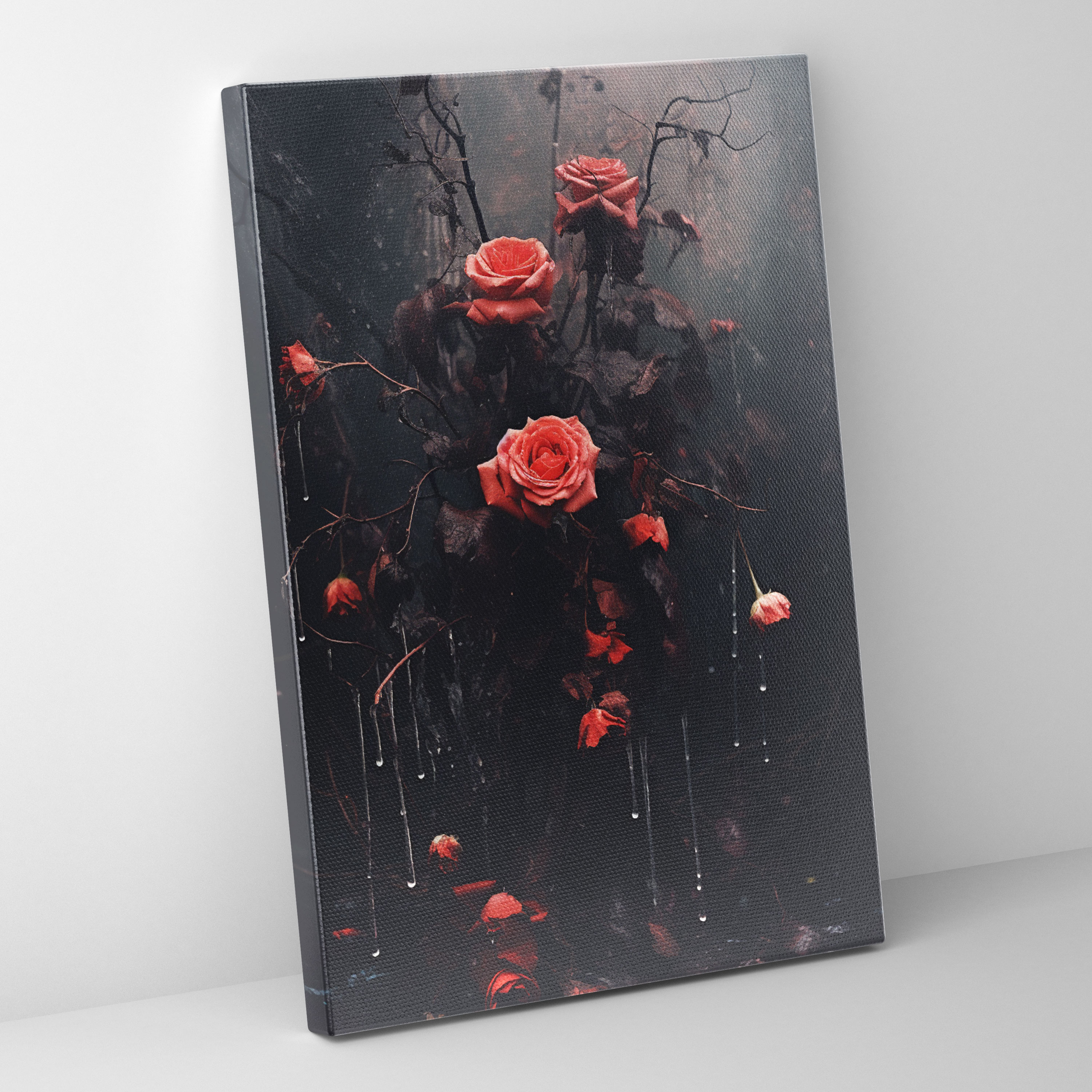 Bleeding Flowers Wall Decoration - Bleeding Flowers, Wall Art, Bleeding Flowers, Home Decoration