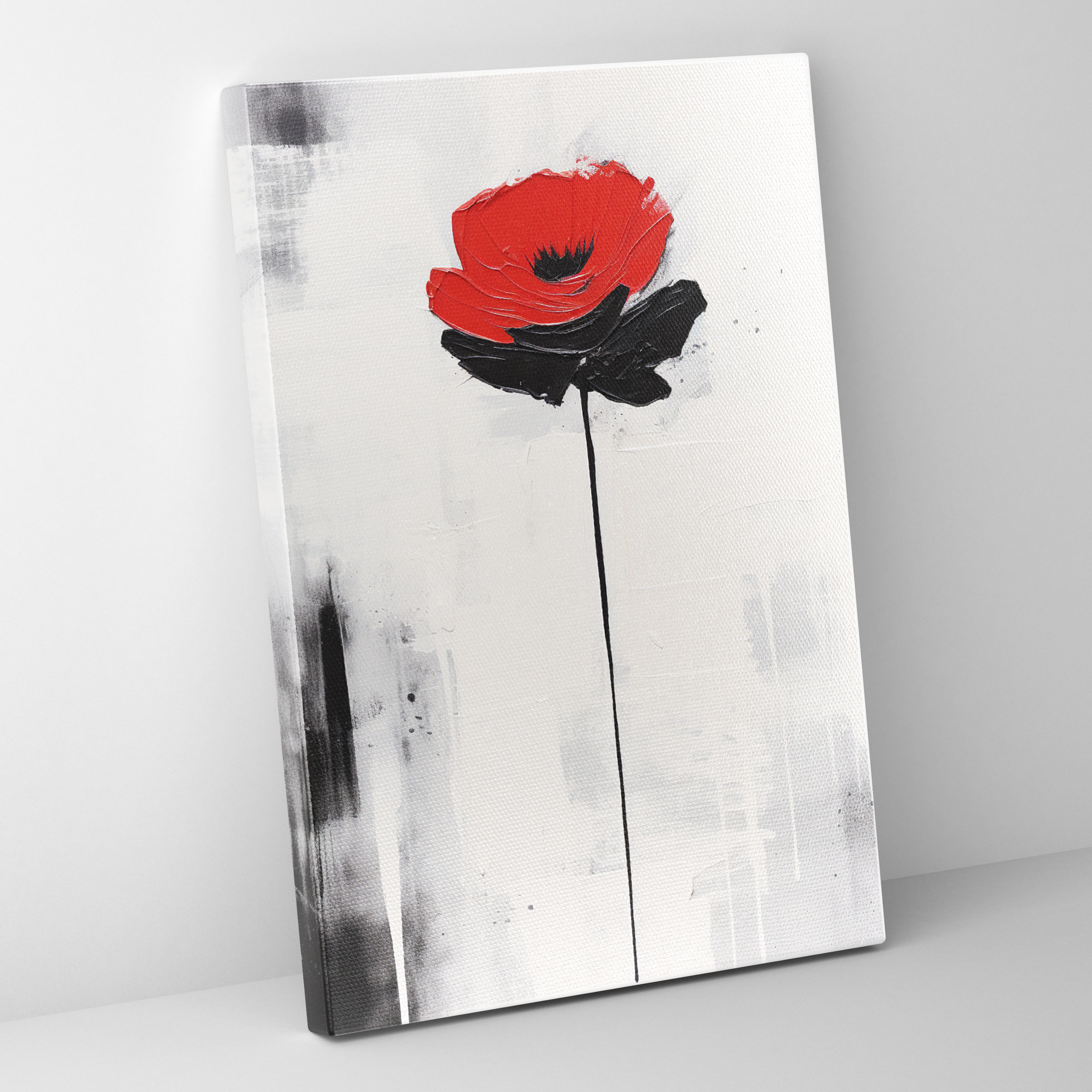 Bleeding Flowers Wall Art - Bleeding Flowers, Canvas Wall Art, Home Decoration, Raw Emotion