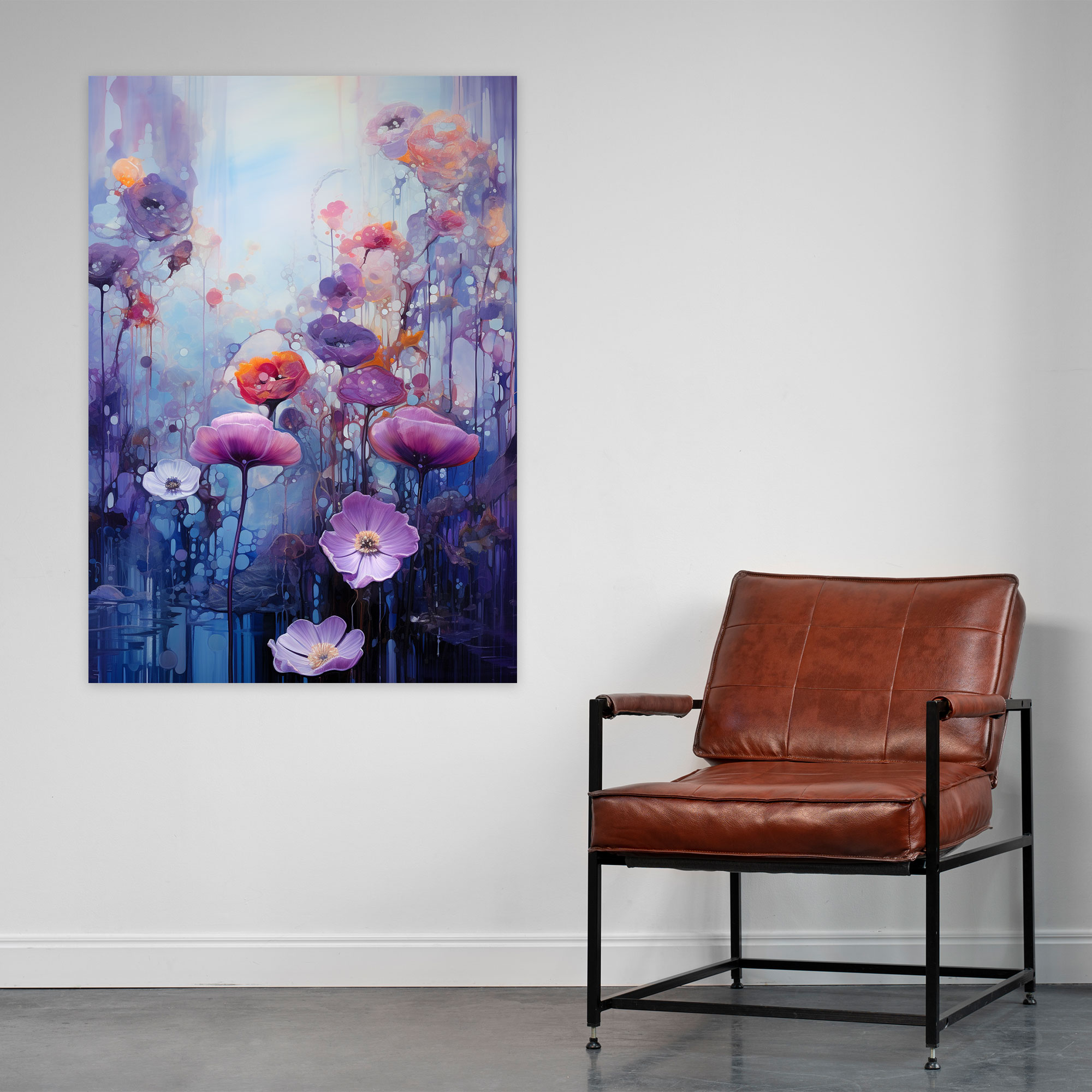 Bleeding Flowers Wall Art - Bleeding Flowers, Wall Decoration, Bleeding Flowers, Canvas Print