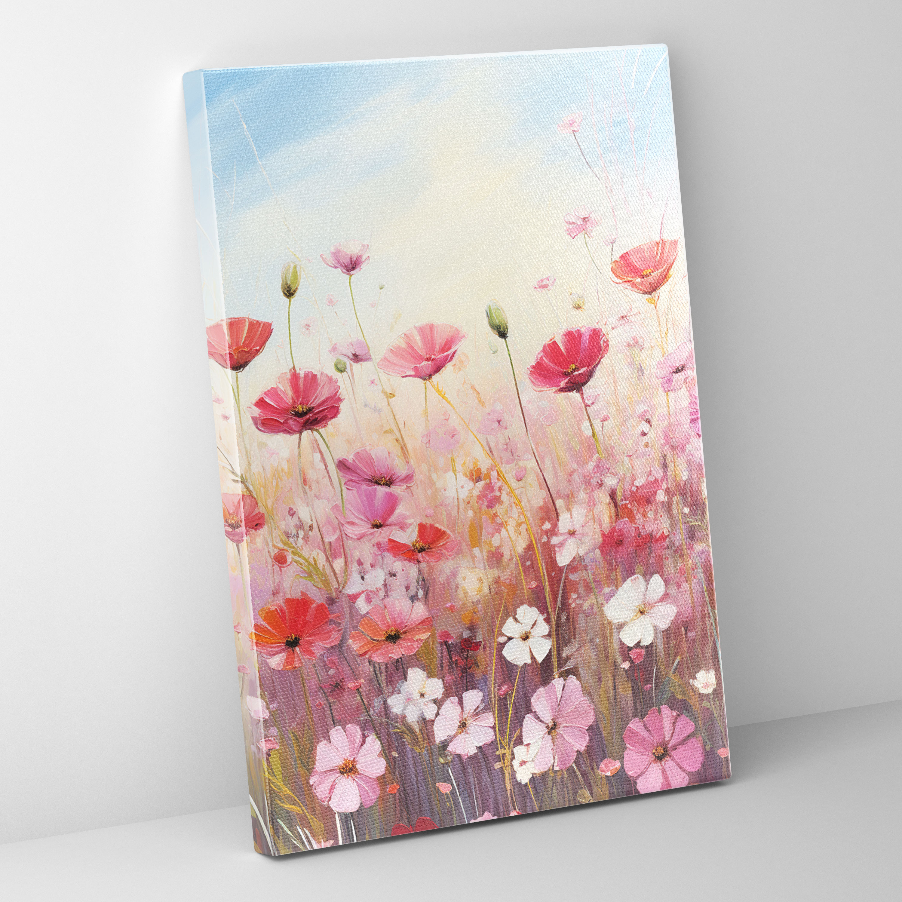 Bleeding Flowers Canvas Print - Bleeding Flowers, Wall Art, Home Decoration, Canvas Wall Art