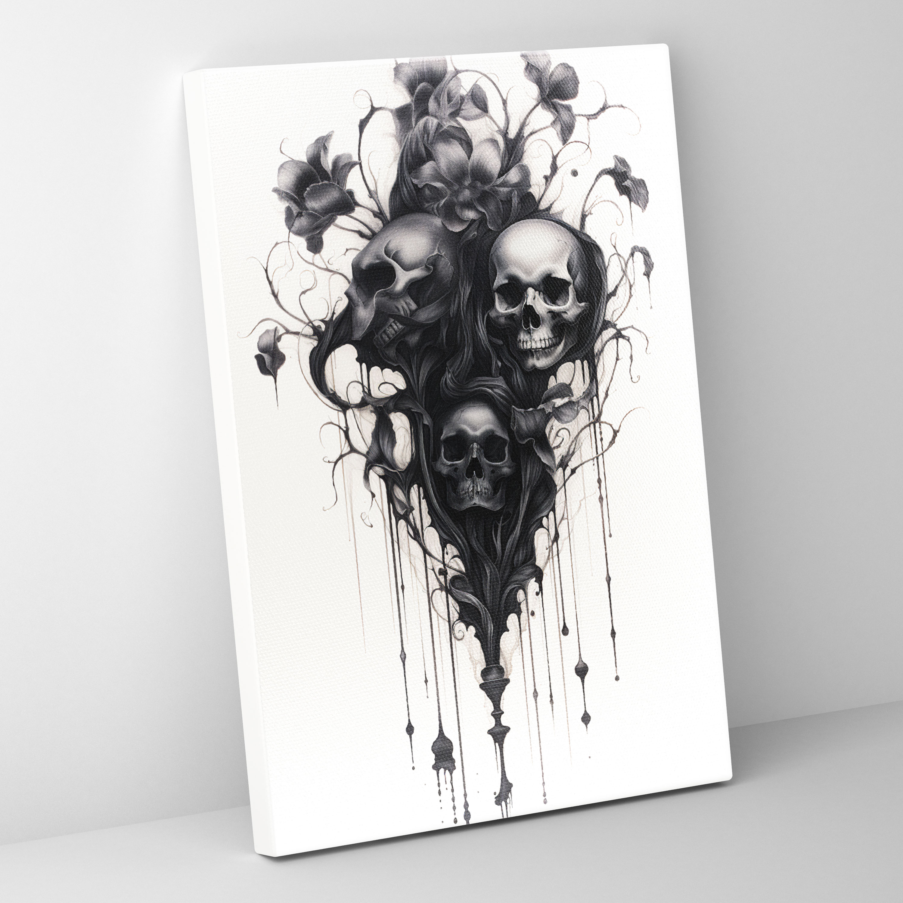 Bleeding Flowers Wall Art - Bleeding Flowers, Bleeding Flowers, Canvas, Canvas Print