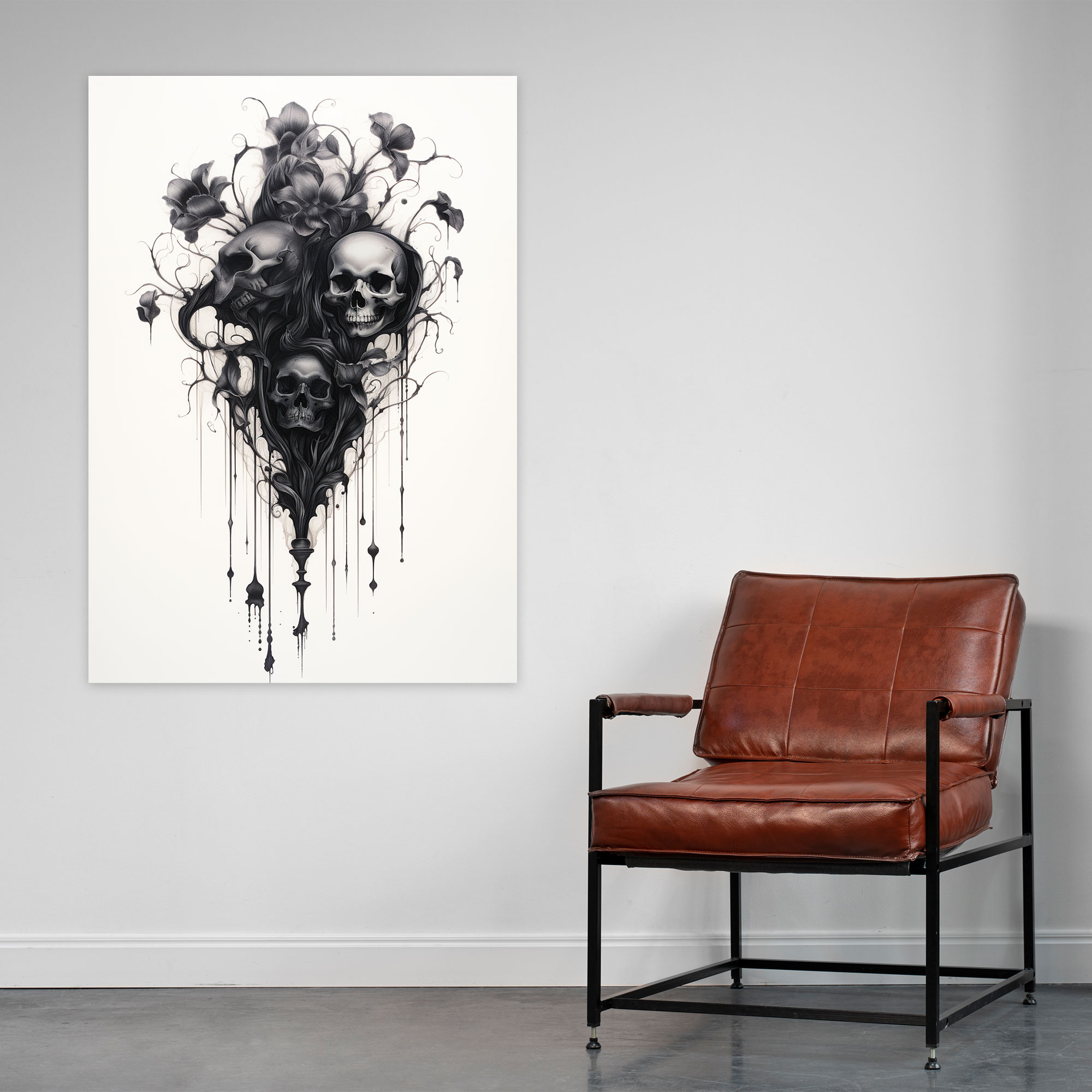 Bleeding Flowers Wall Art - Bleeding Flowers, Bleeding Flowers, Canvas, Canvas Print