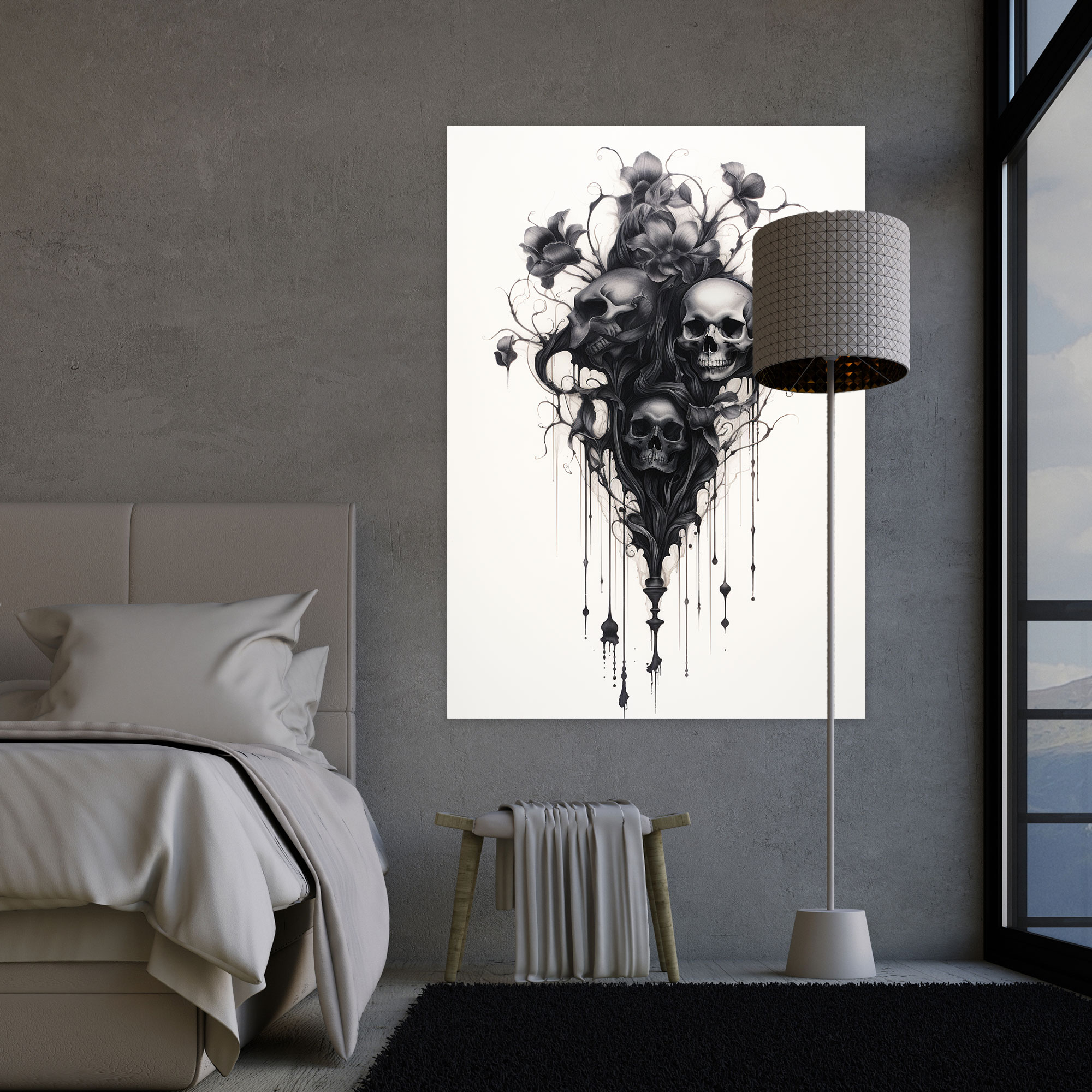 Bleeding Flowers Wall Art - Bleeding Flowers, Bleeding Flowers, Canvas, Canvas Print
