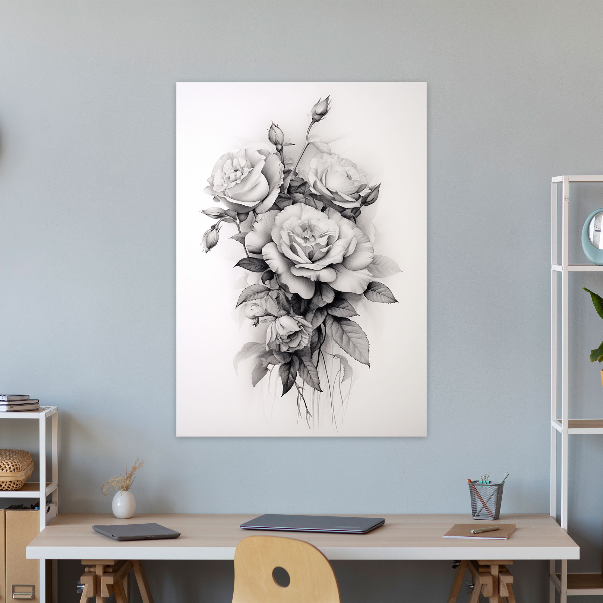 Bleeding Flowers Wall Decoration - Bleeding Flowers, Home Decoration, Wall Art, Wall Decoration