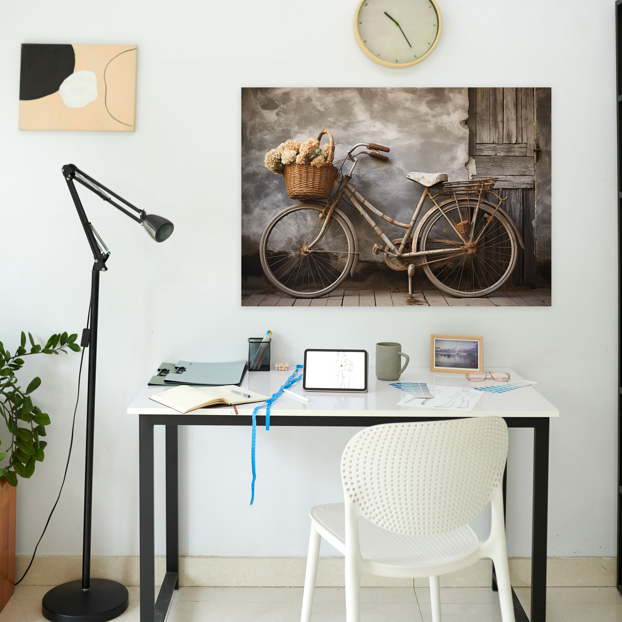 Bicycle Wall Decoration - Bicycle, Wall Art, Wall Decoration, Weathered Barn Wood