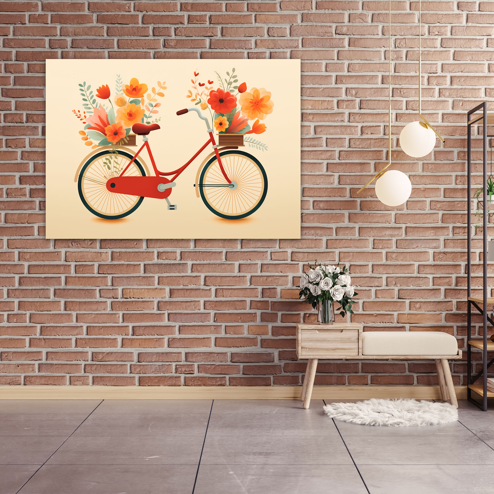 Bicycle Canvas Print - Bicycle, Canvas Wall Art, Wall Art, Bicycle Canvas Print