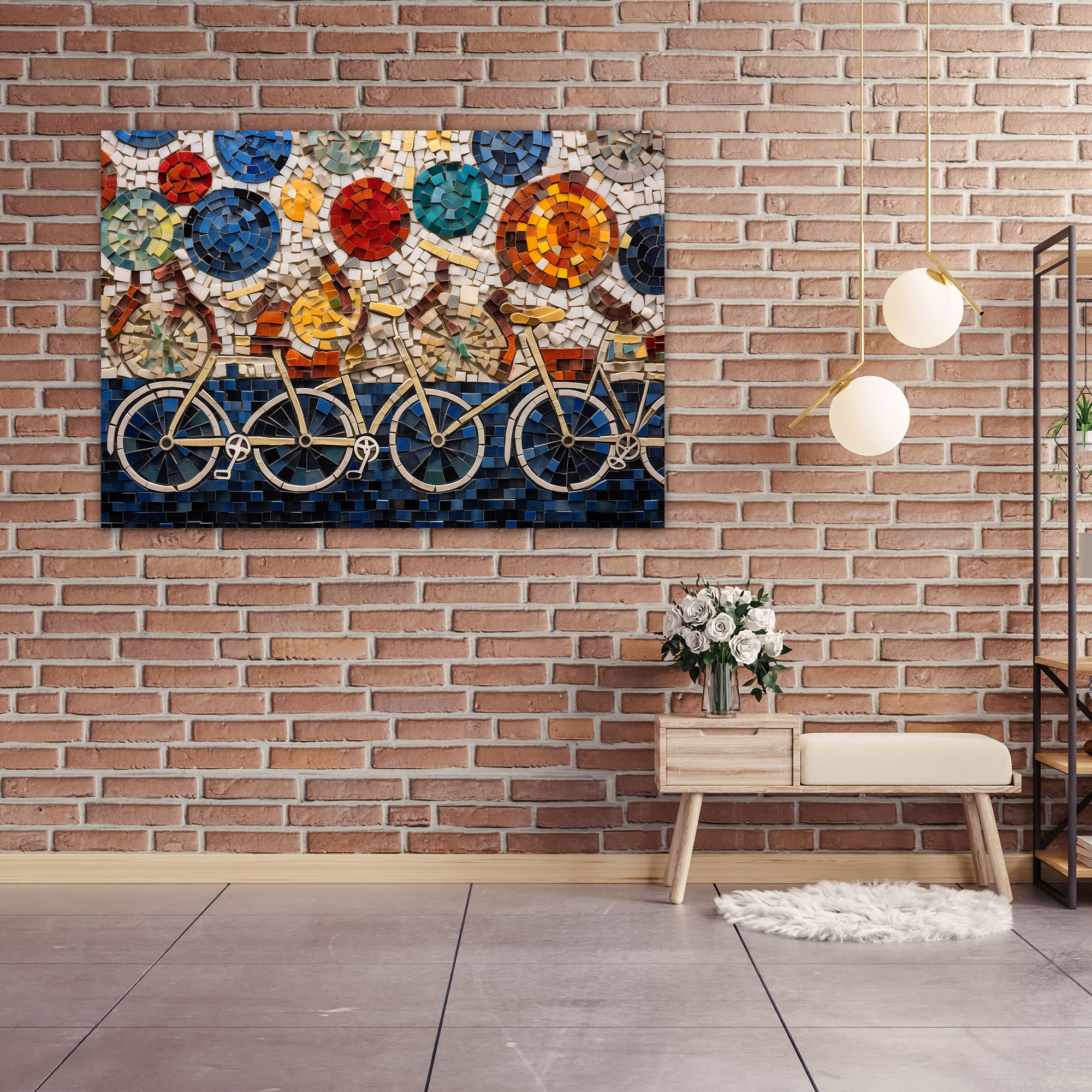 Bicycle Canvas Print - Bicycle, Canvas, Bicycle Canvas Print, Home Decoration