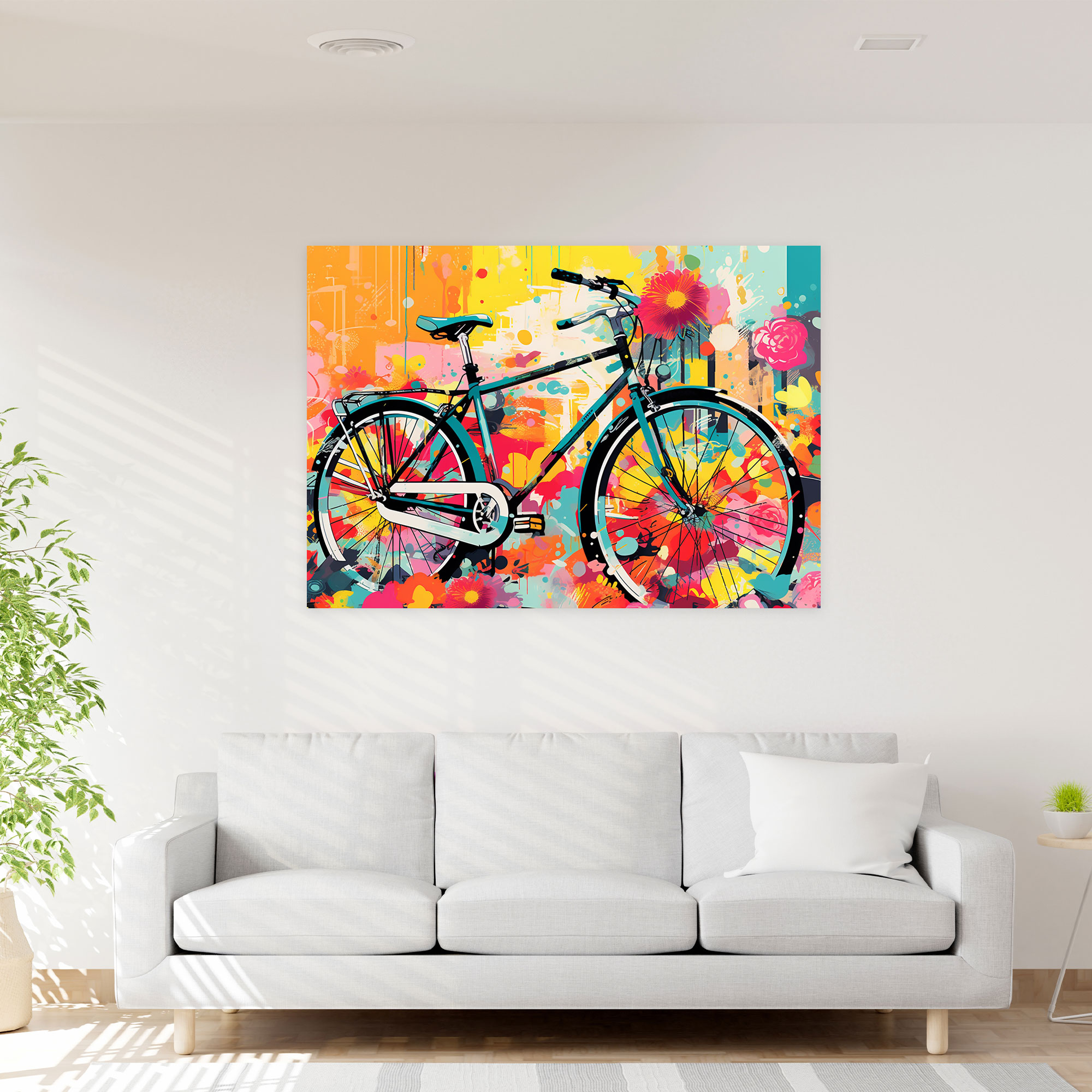 Bicycle Canvas Print - Bicycle, Canvas Wall Art, Bicycle Canvas Print, Canvas