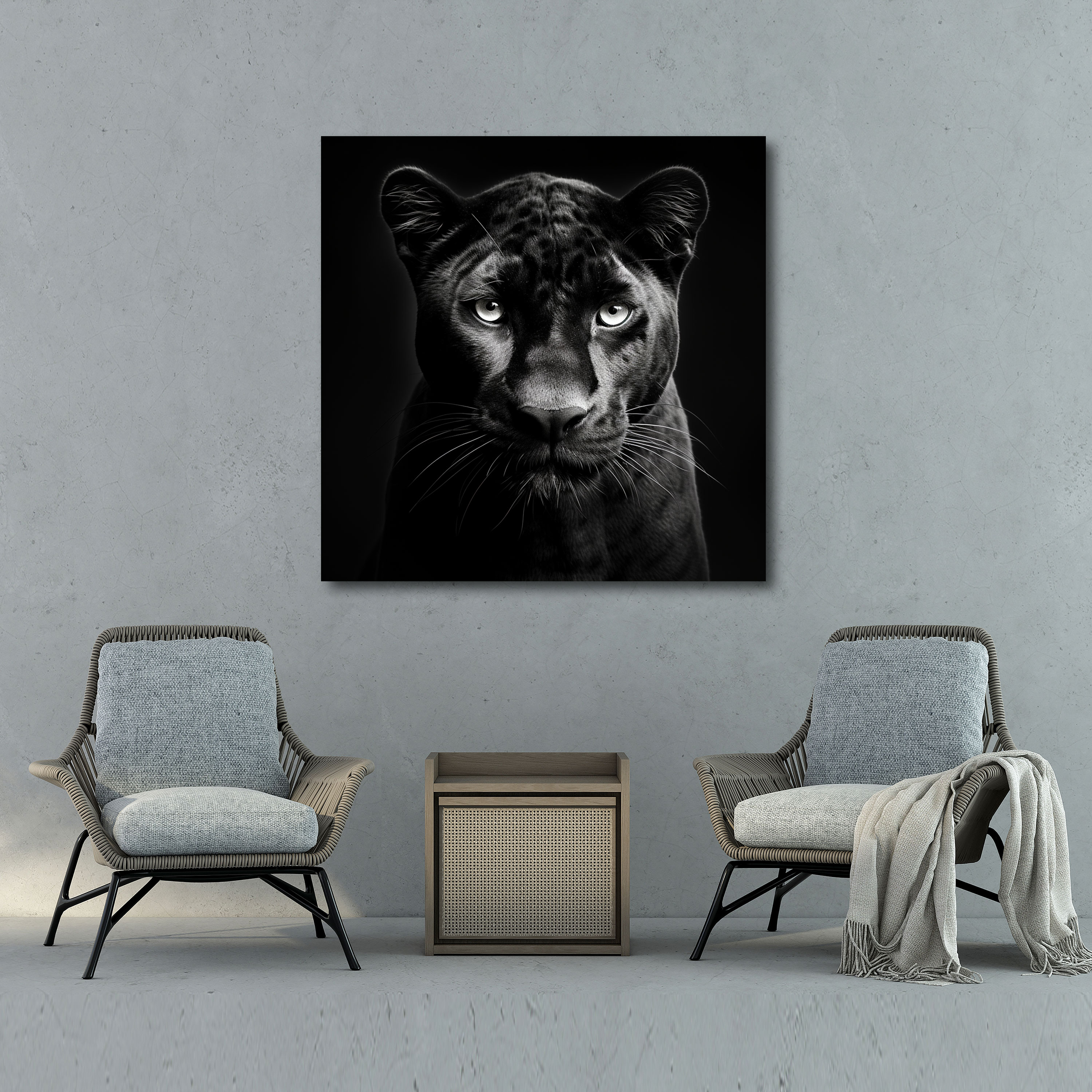 Black Panther Canvas Print - Black Panther, Grace, Beauty, Canvas