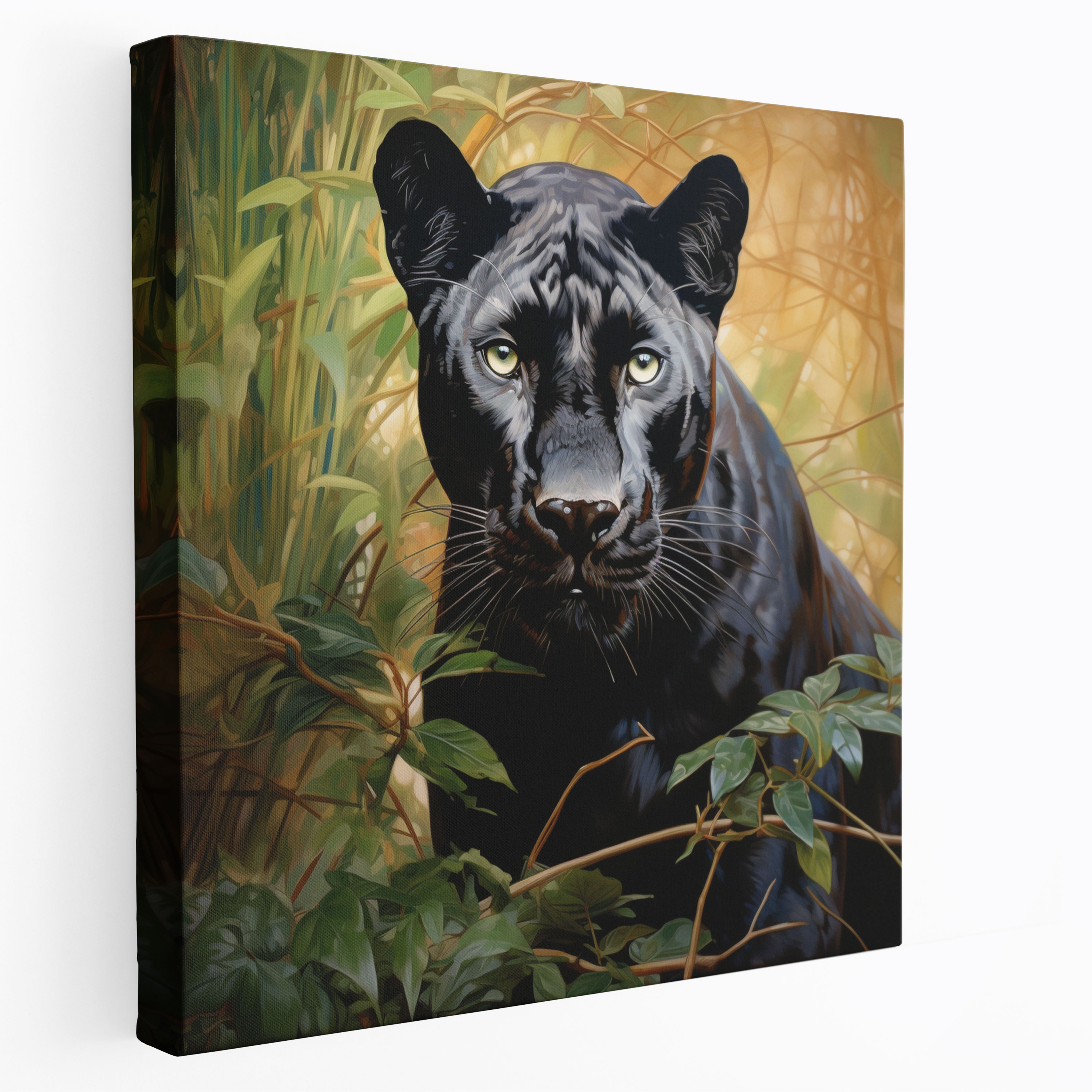 Black Panther Wall Decor - Black Panther, Home Decoration, Wall Decoration, Natural Habitat