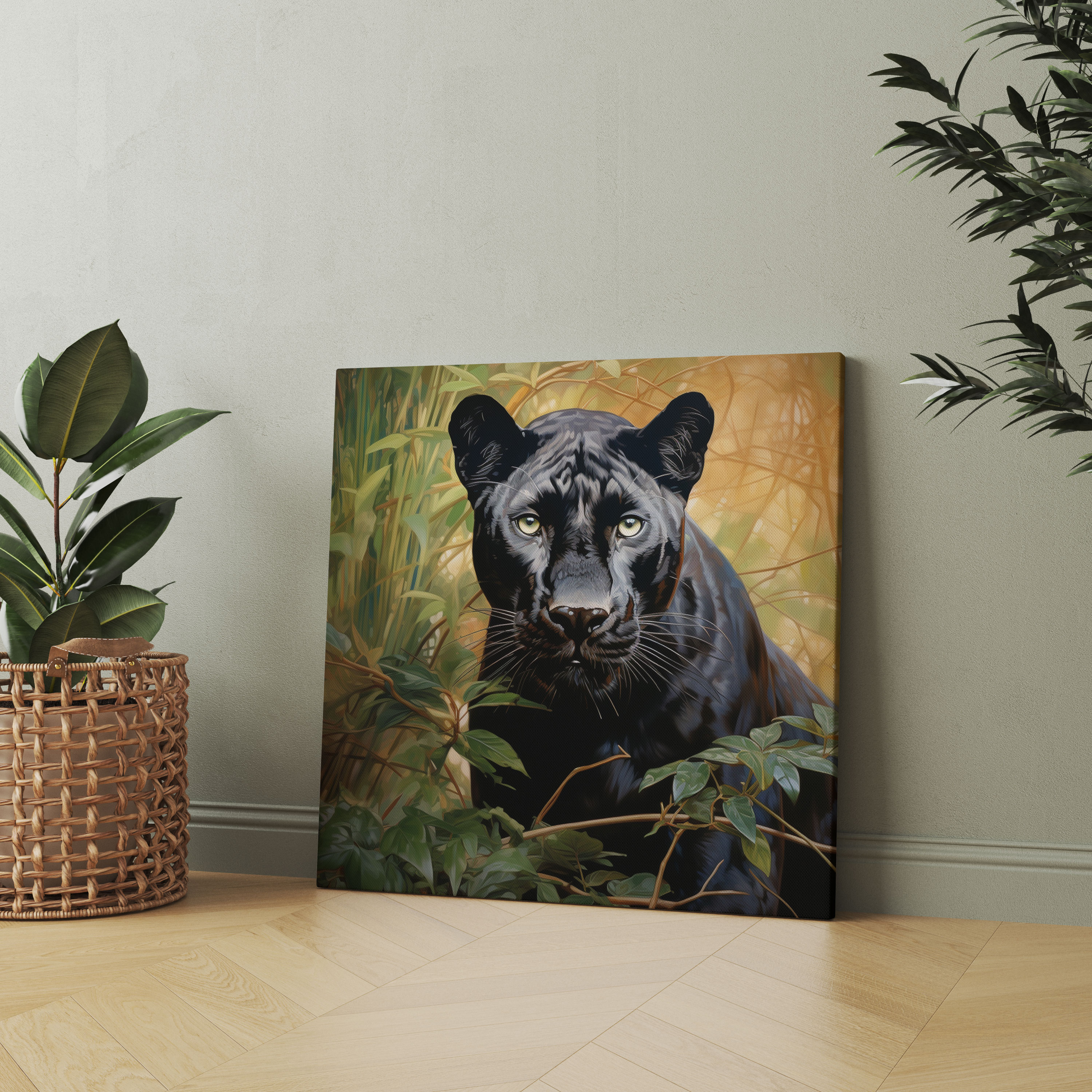 Black Panther Wall Decor - Black Panther, Home Decoration, Wall Decoration, Natural Habitat