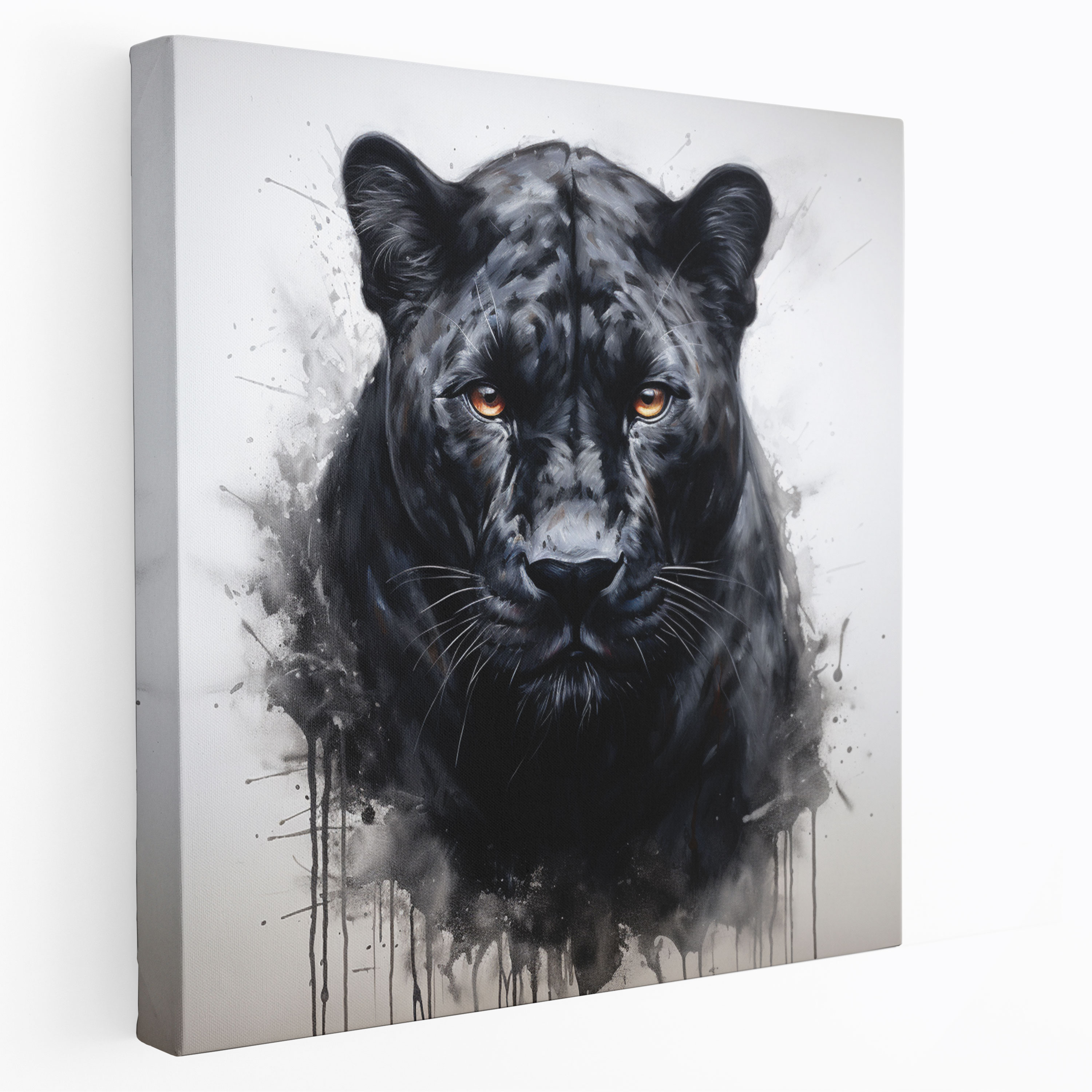 Black Panther Wall Art - Black Panther, Canvas Wall Art, Black Panther, Wall Decoration