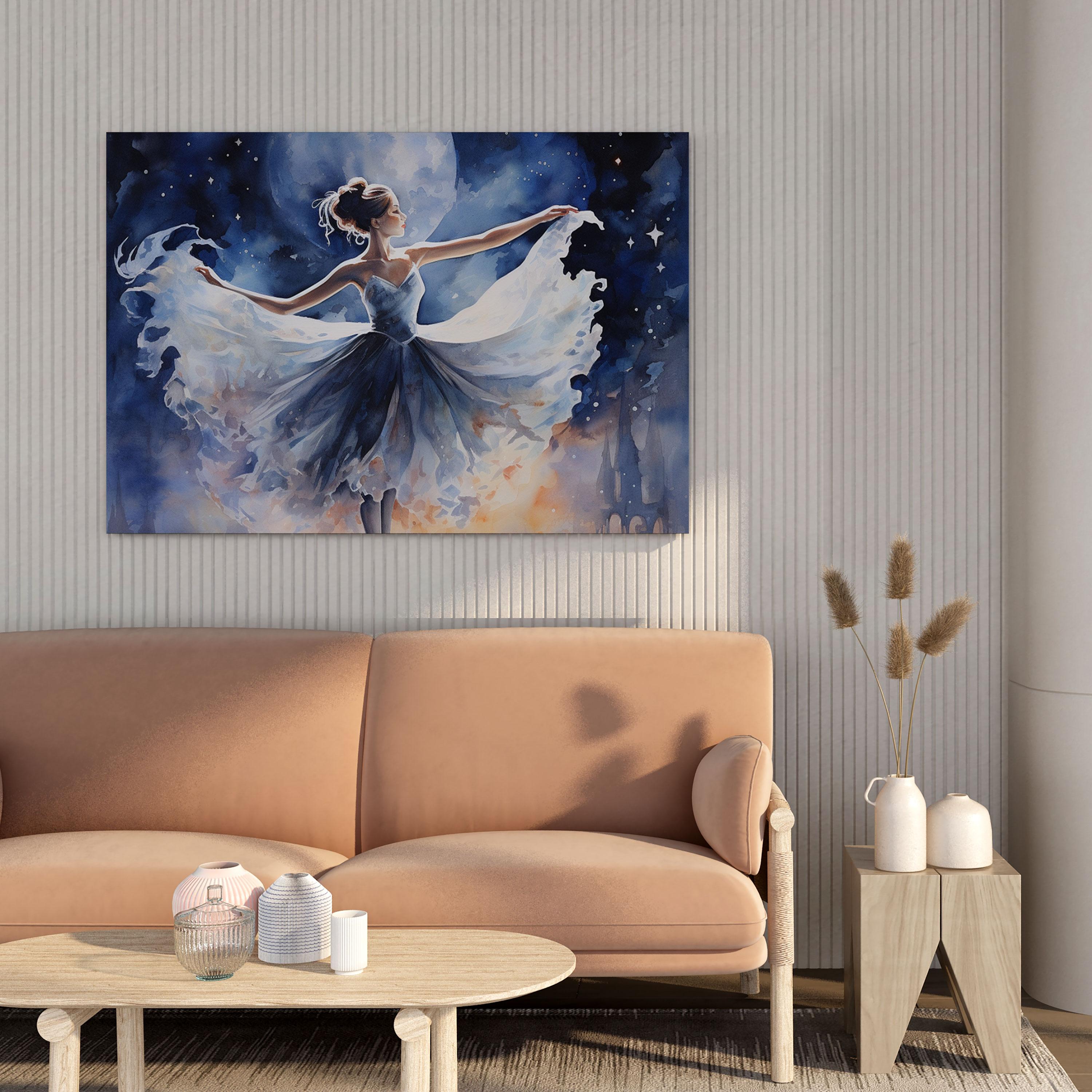 Elegant Ballerina Canvas Print - Ballerina, Wall Decoration, Canvas Print, Ballerina