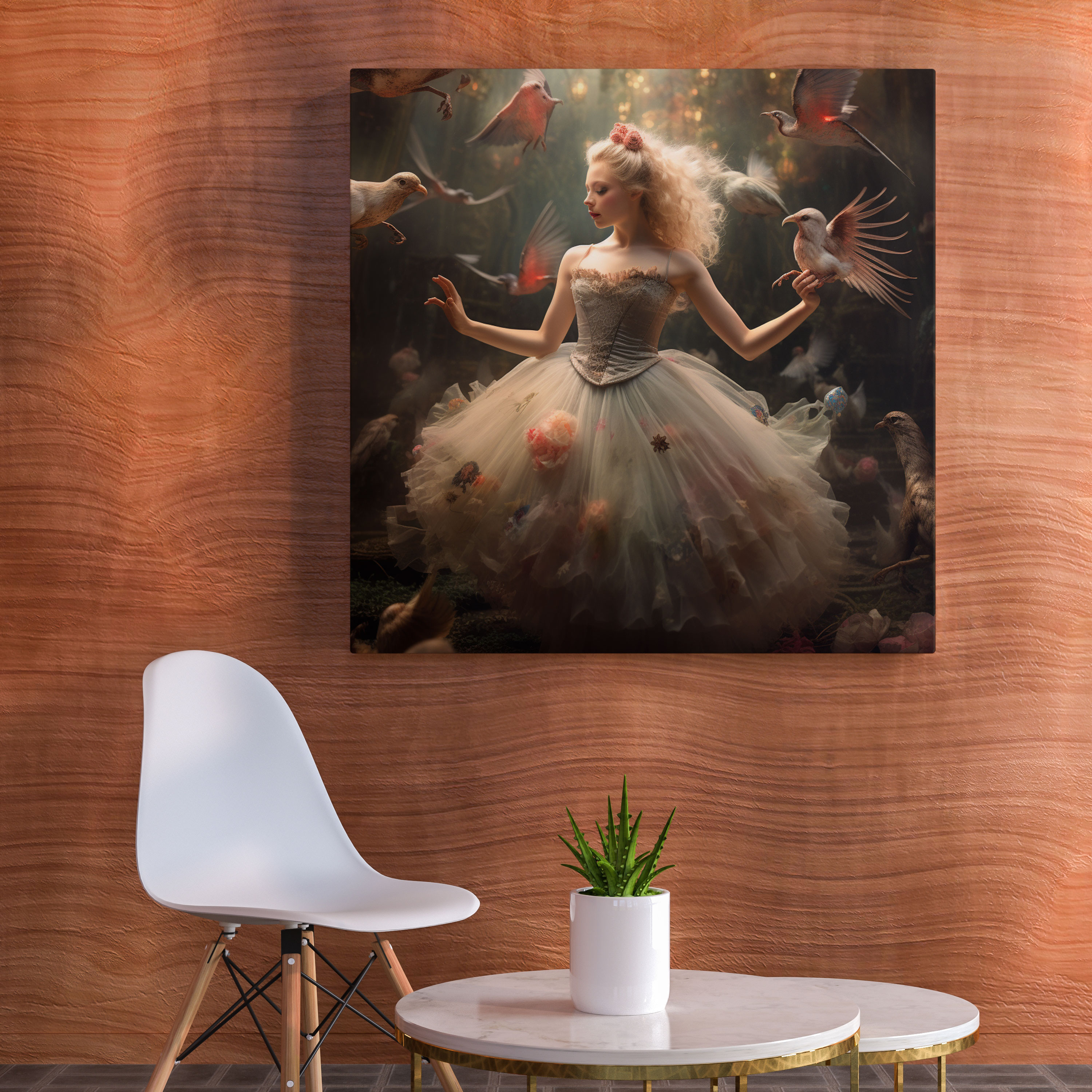 Whimsical Fantasy Ballerina Canvas Print - Ballerina, Canvas Print, Twirling, Canvas