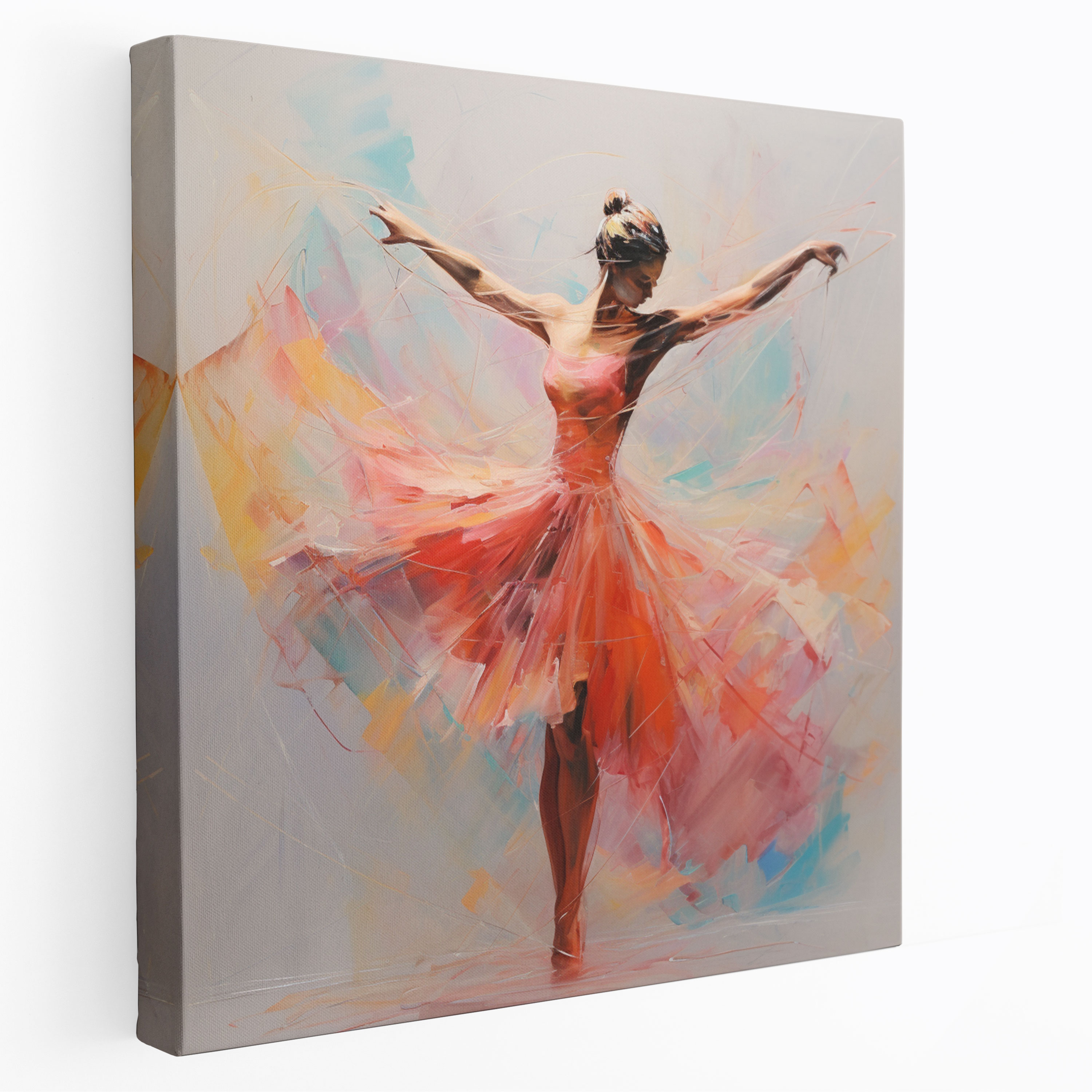 Fluid Rhythms Ballerina Canvas Print - Ballerina, Wall Decoration, Home Decoration, Ballerina