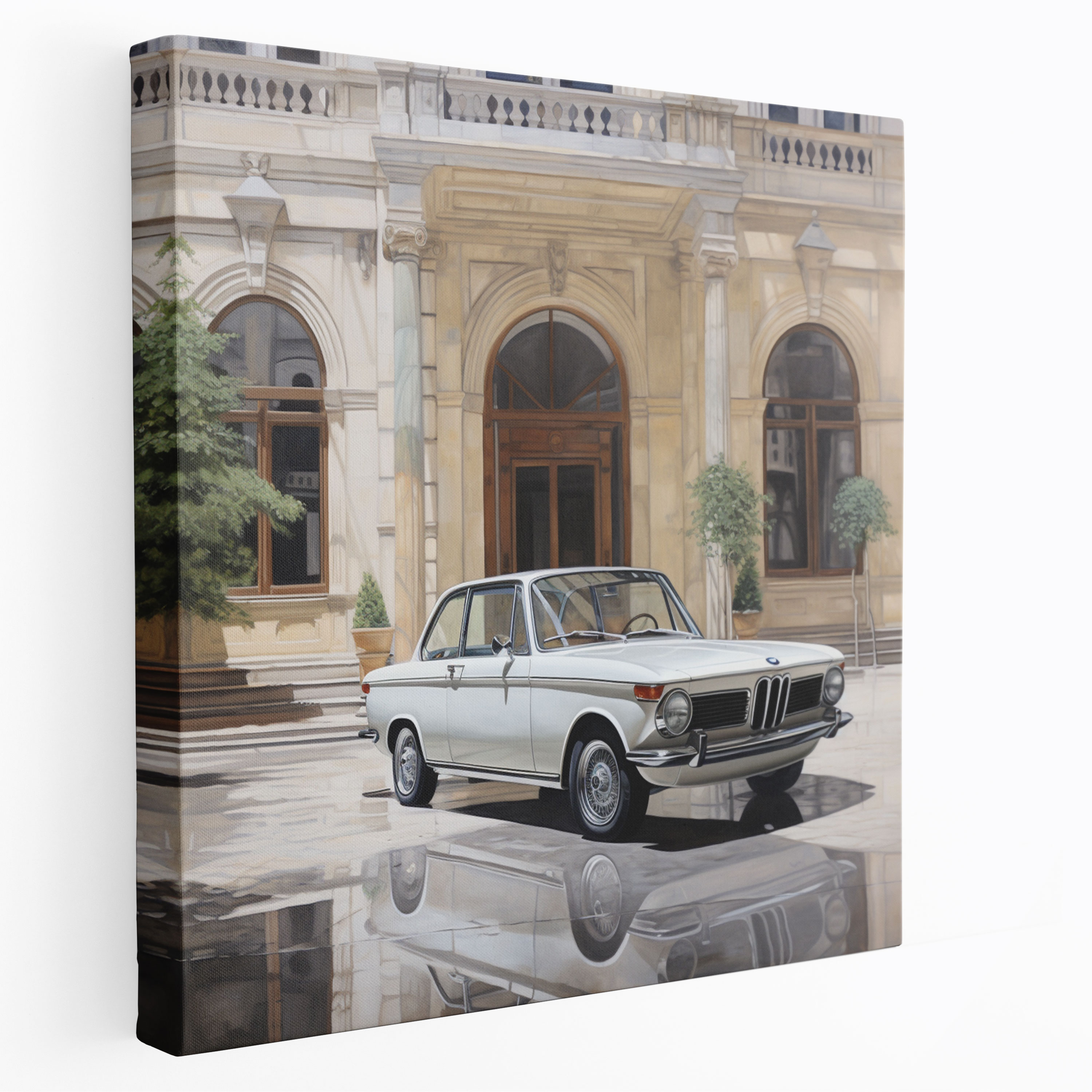 Classic Bmw Canvas Print - Bmw, Canvas Wall Art, Bmw, Canvas Print