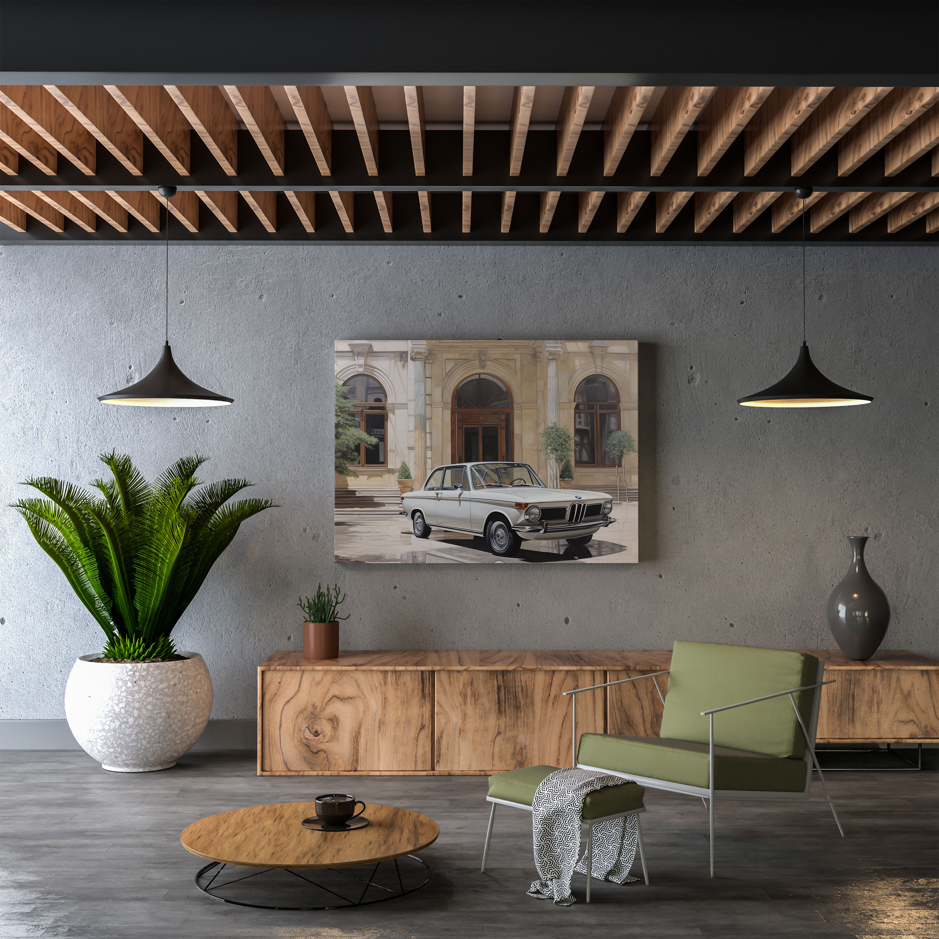 Classic Bmw Canvas Print - Bmw, Canvas Wall Art, Bmw, Canvas Print
