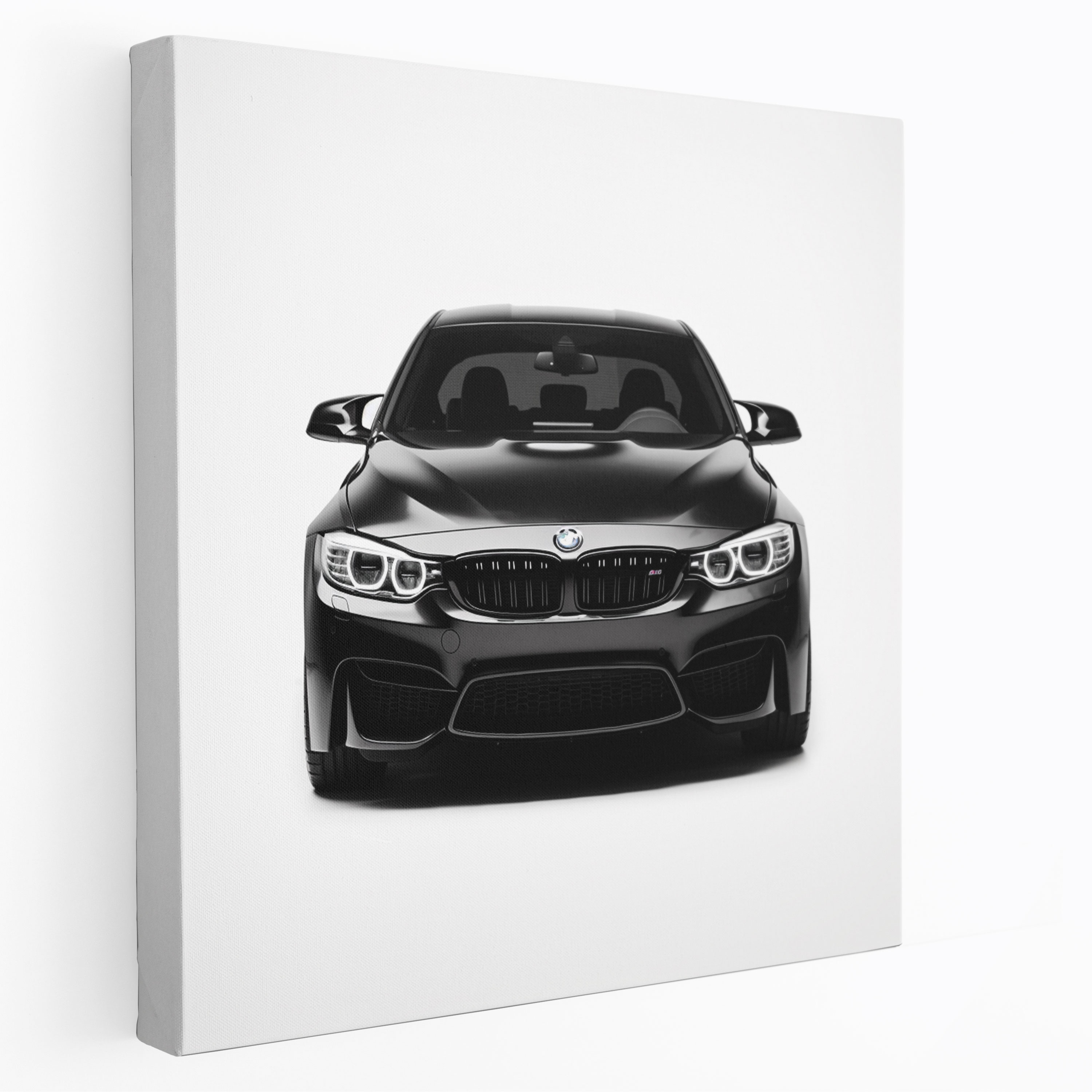 Minimalistic Bmw Canvas Print - Bmw, Minimalistic Style, Canvas Print, Wall Decoration
