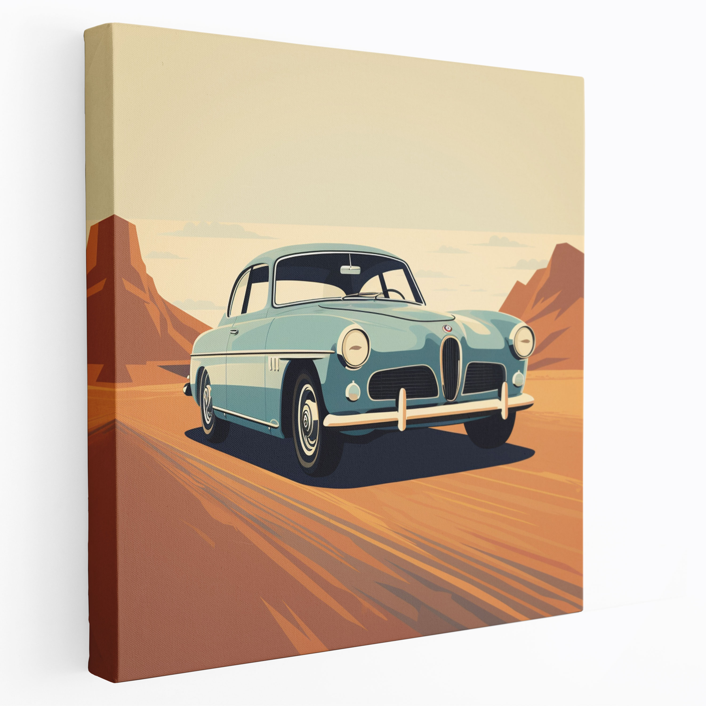 Vintage Bmw Car Wall Art - Bmw, Bmw, Canvas Print, Wall Art