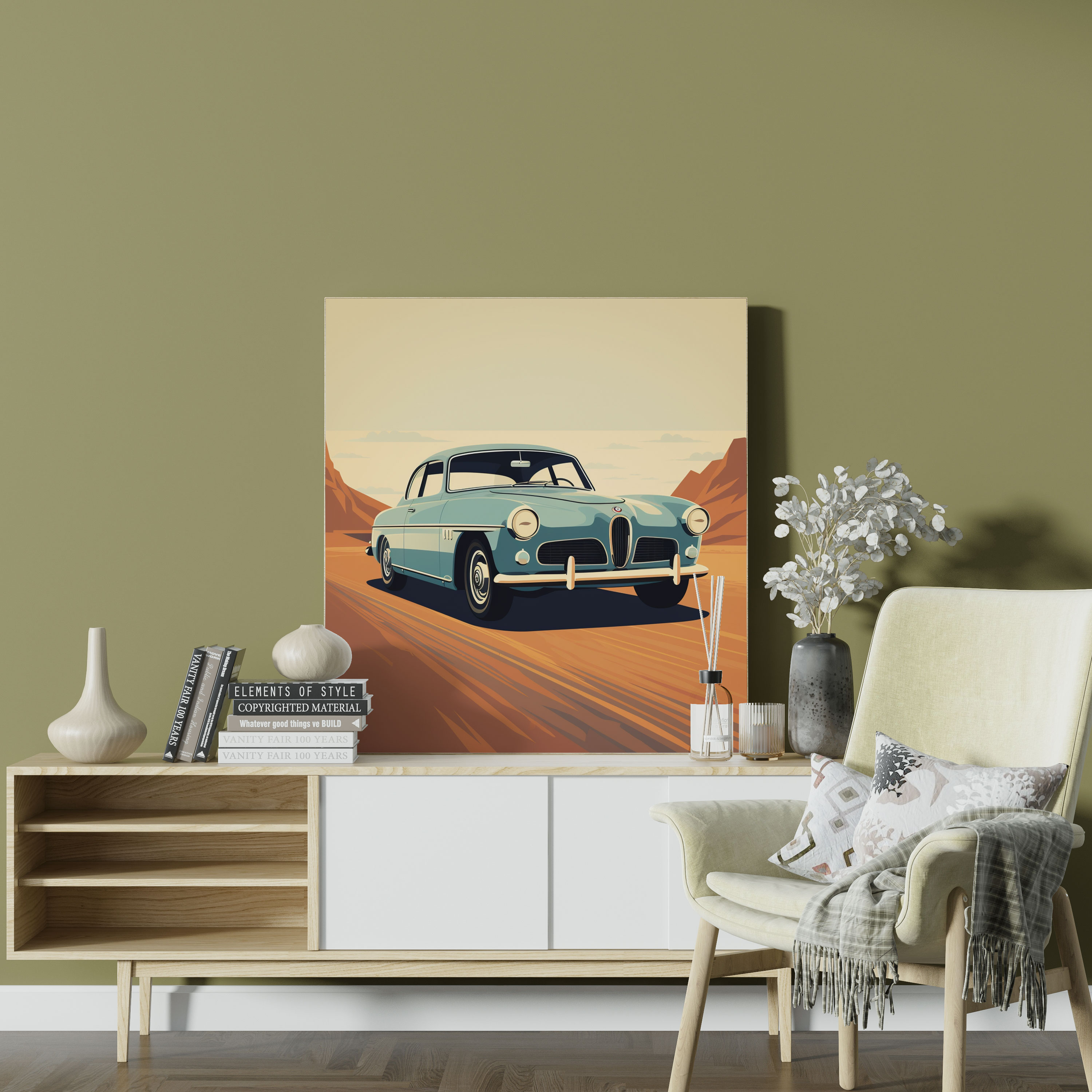 Vintage Bmw Car Wall Art - Bmw, Bmw, Canvas Print, Wall Art