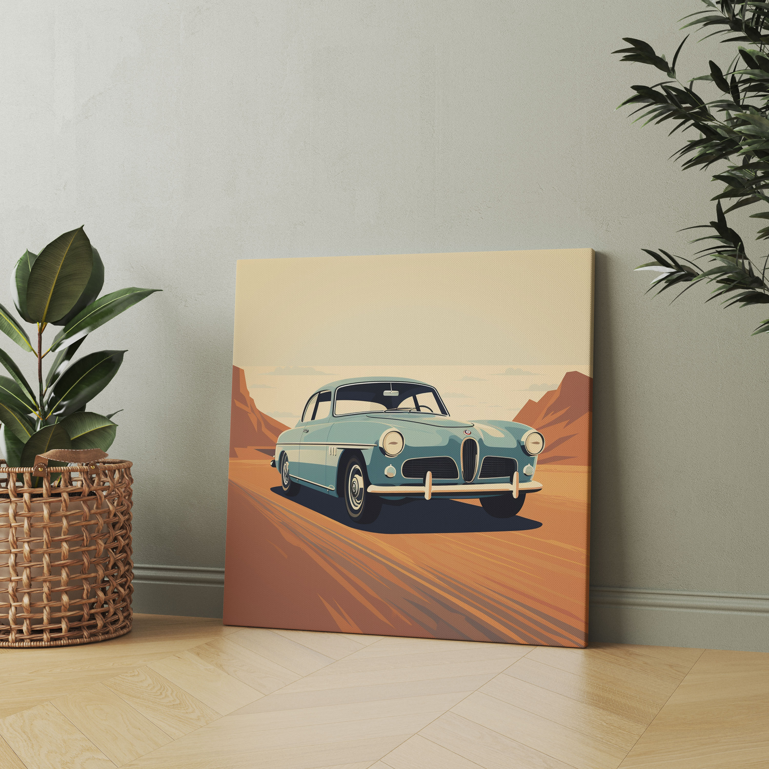 Vintage Bmw Car Wall Art - Bmw, Bmw, Canvas Print, Wall Art