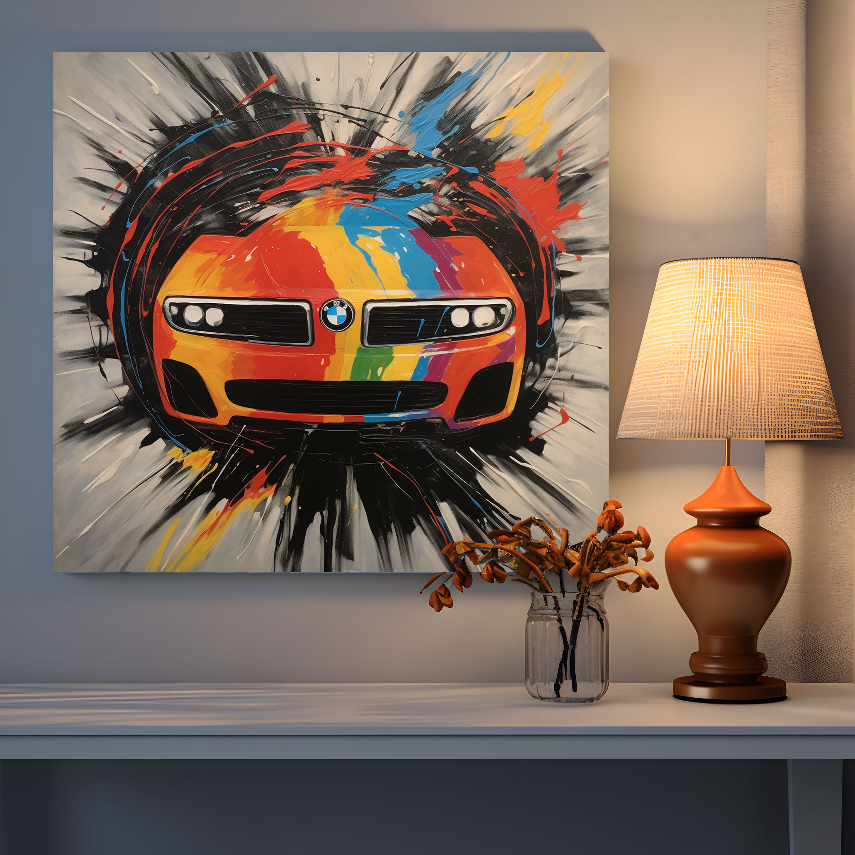 Bmw Canvas Print - Abstract Logo - Bmw, Bmw Logo, Bmw Canvas Print, Bmw Home Decoration