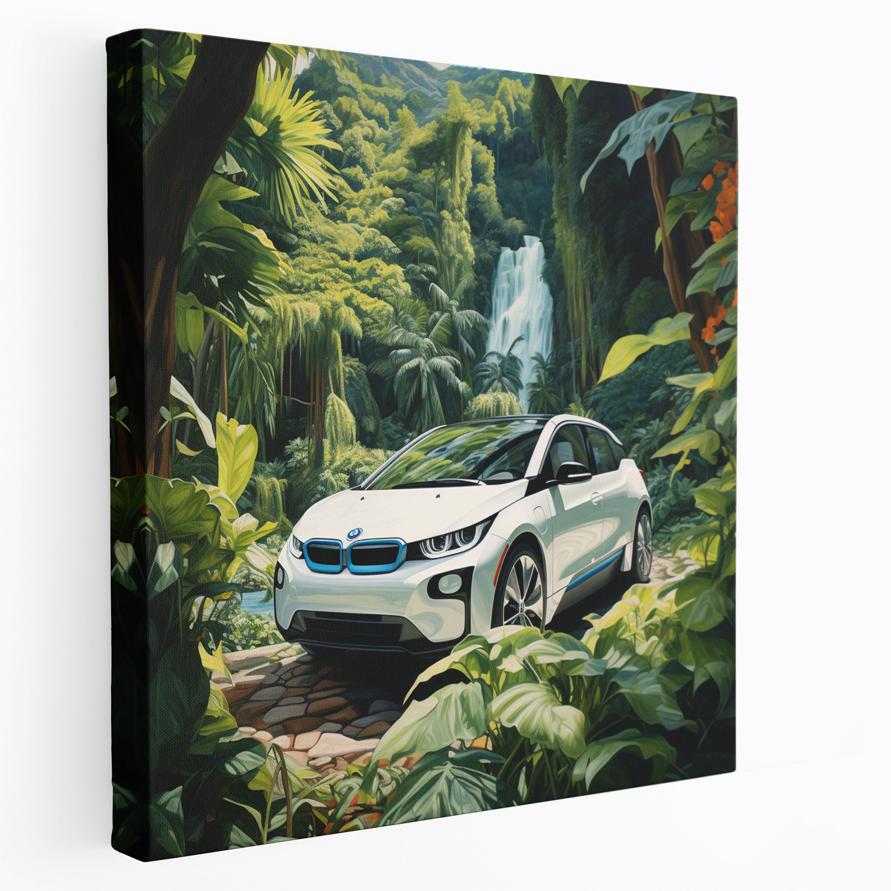 Bmw Canvas Print - Serene Landscape - Bmw, Bmw Canvas Wall Art, Bmw Wall Art, Nature