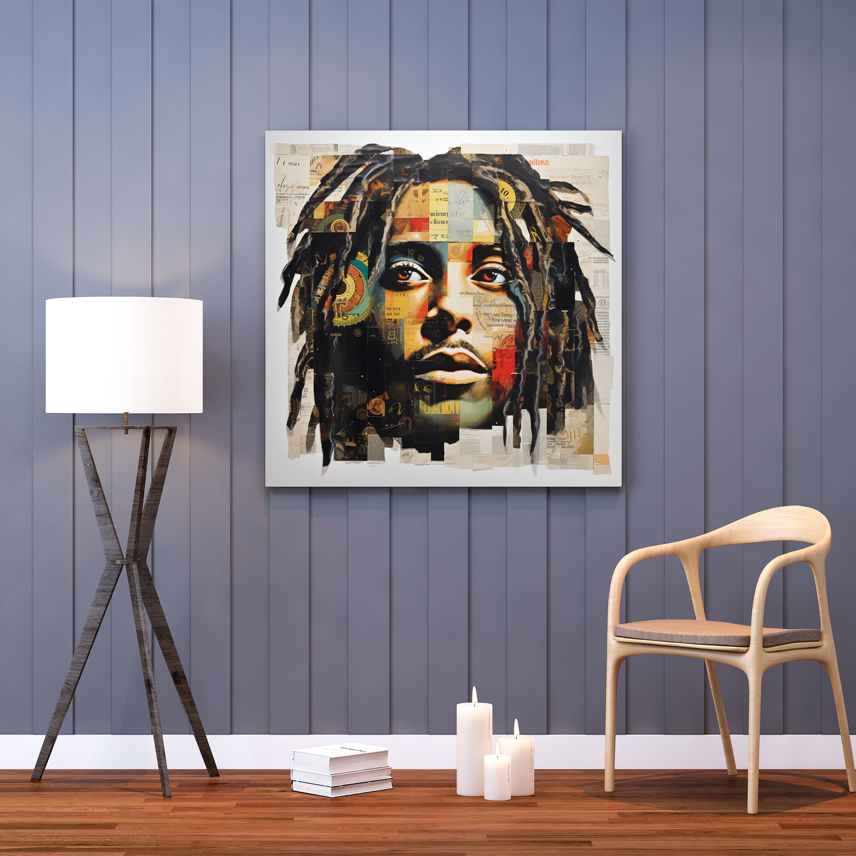 Bob Marley Wall Art - Bob Marley, Home Decoration, Symbols, Wall Decoration