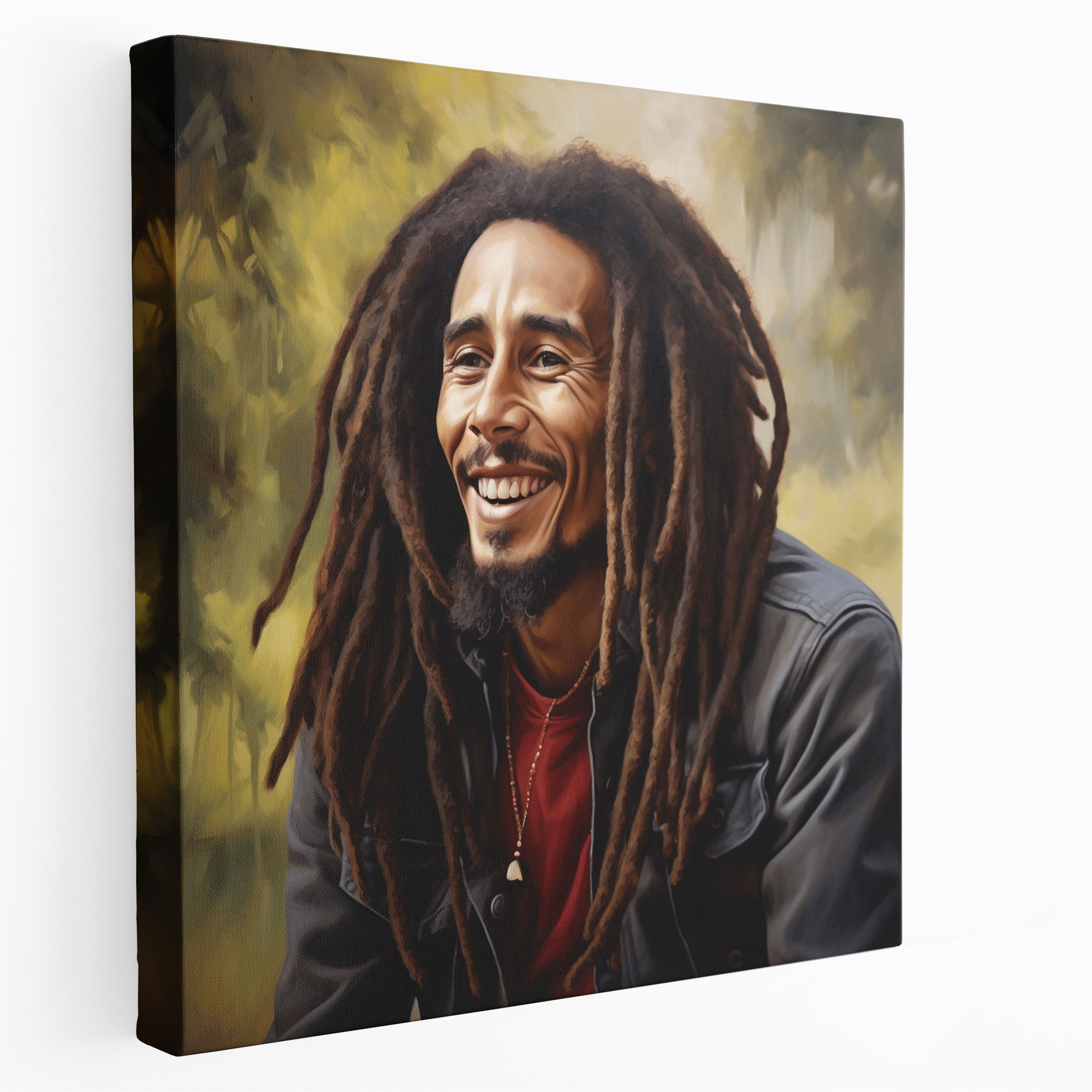 Bob Marley Wandkunst - Realistisches Ölgemälde - Bob Marley Bob Marley Wanddekoration Wandkunst Wanddekoration