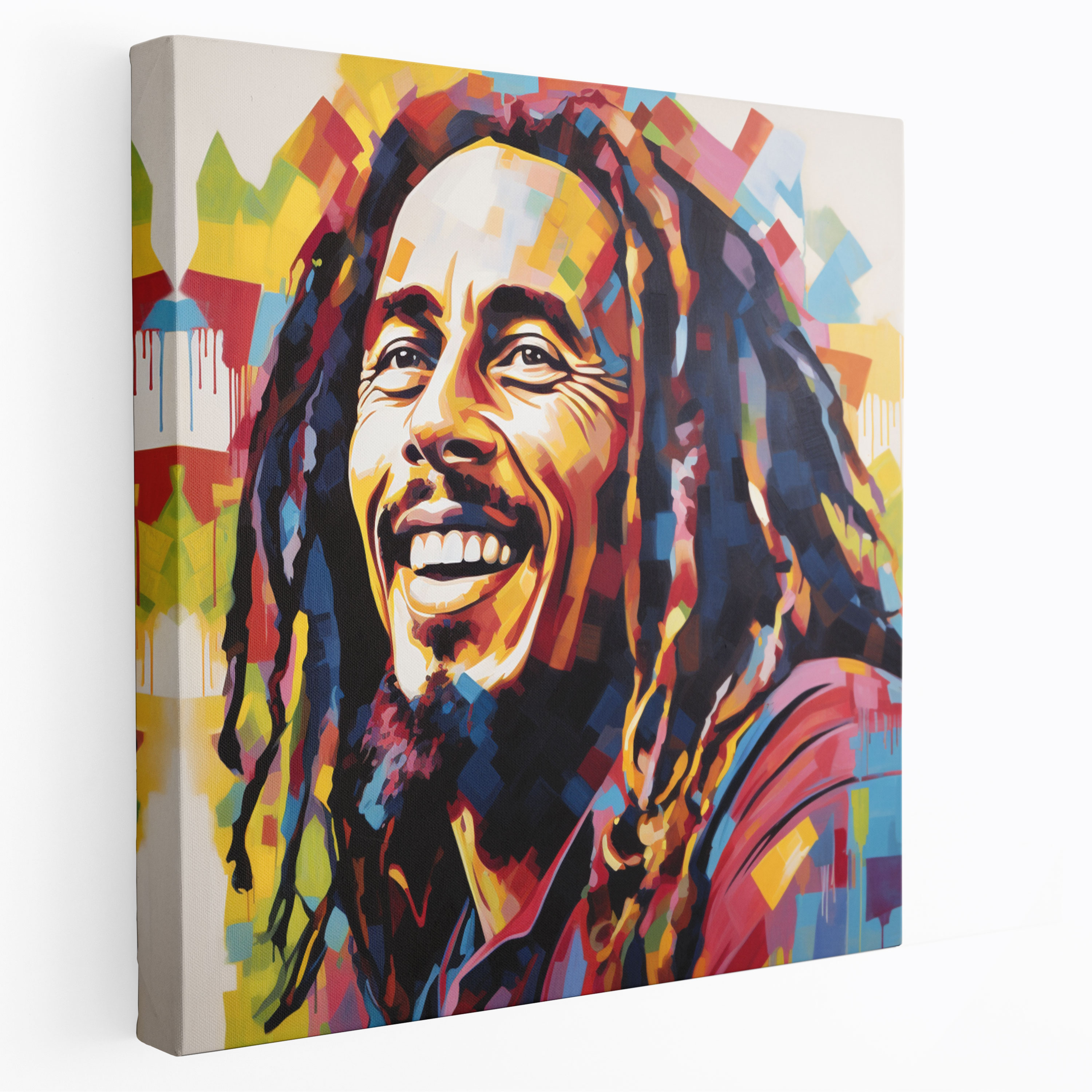 Bob Marley Wall Decoration - Bob Marley, Statement Piece, Pop Art, Wall Art