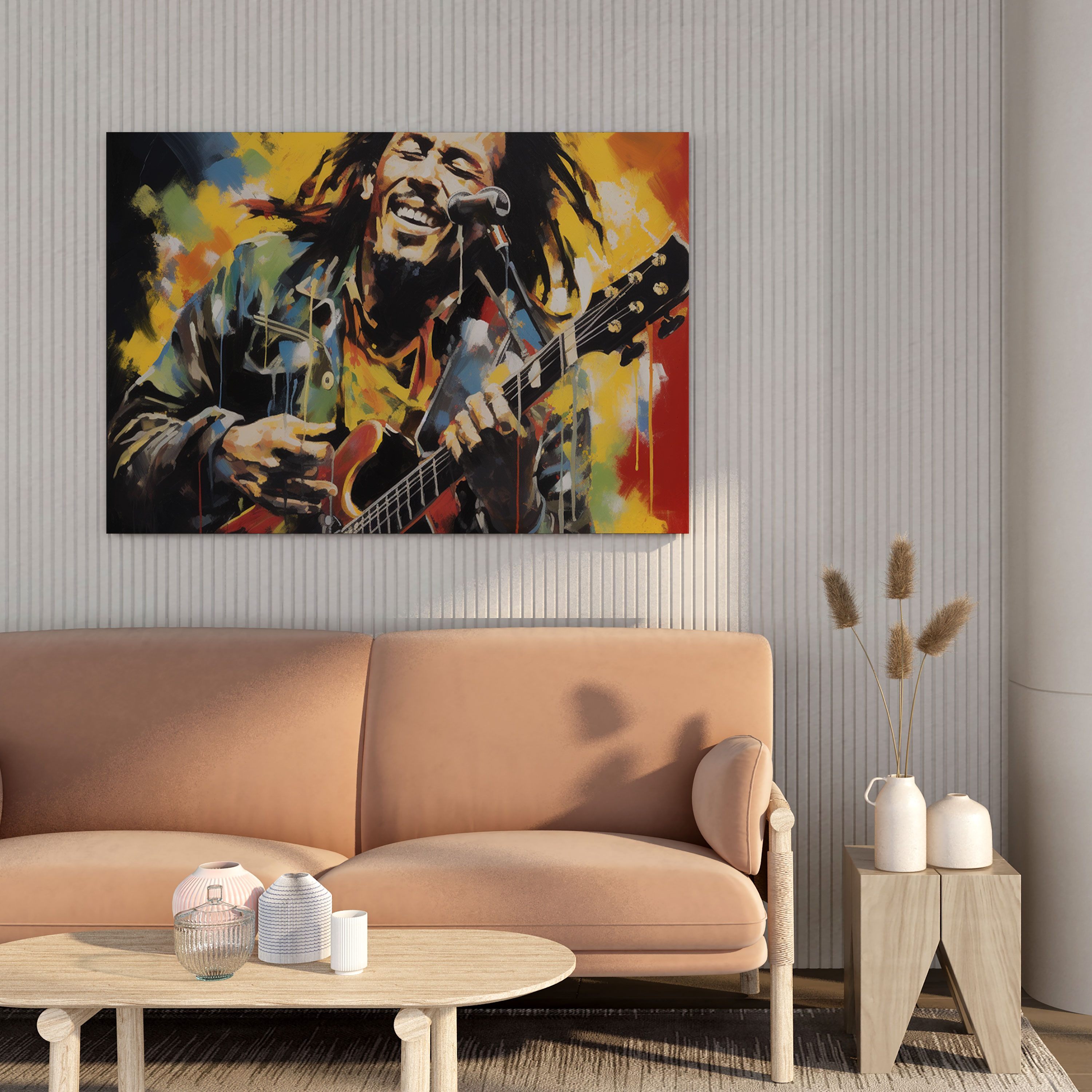 Bob Marley Canvas Print - Bob Marley, Canvas Wall Art, Canvas Print, Home Decoration