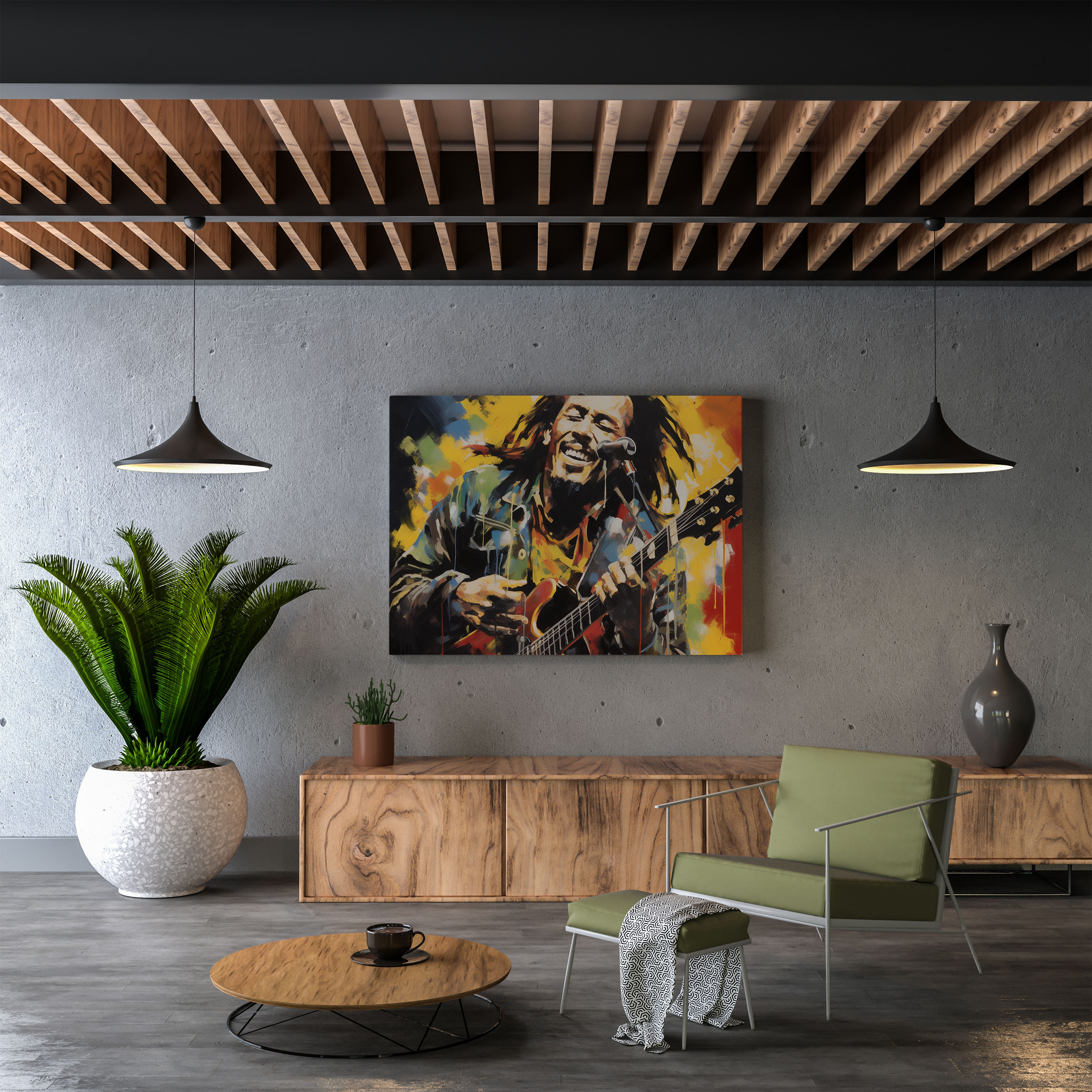 Bob Marley Canvas Print - Bob Marley, Canvas Wall Art, Canvas Print, Home Decoration