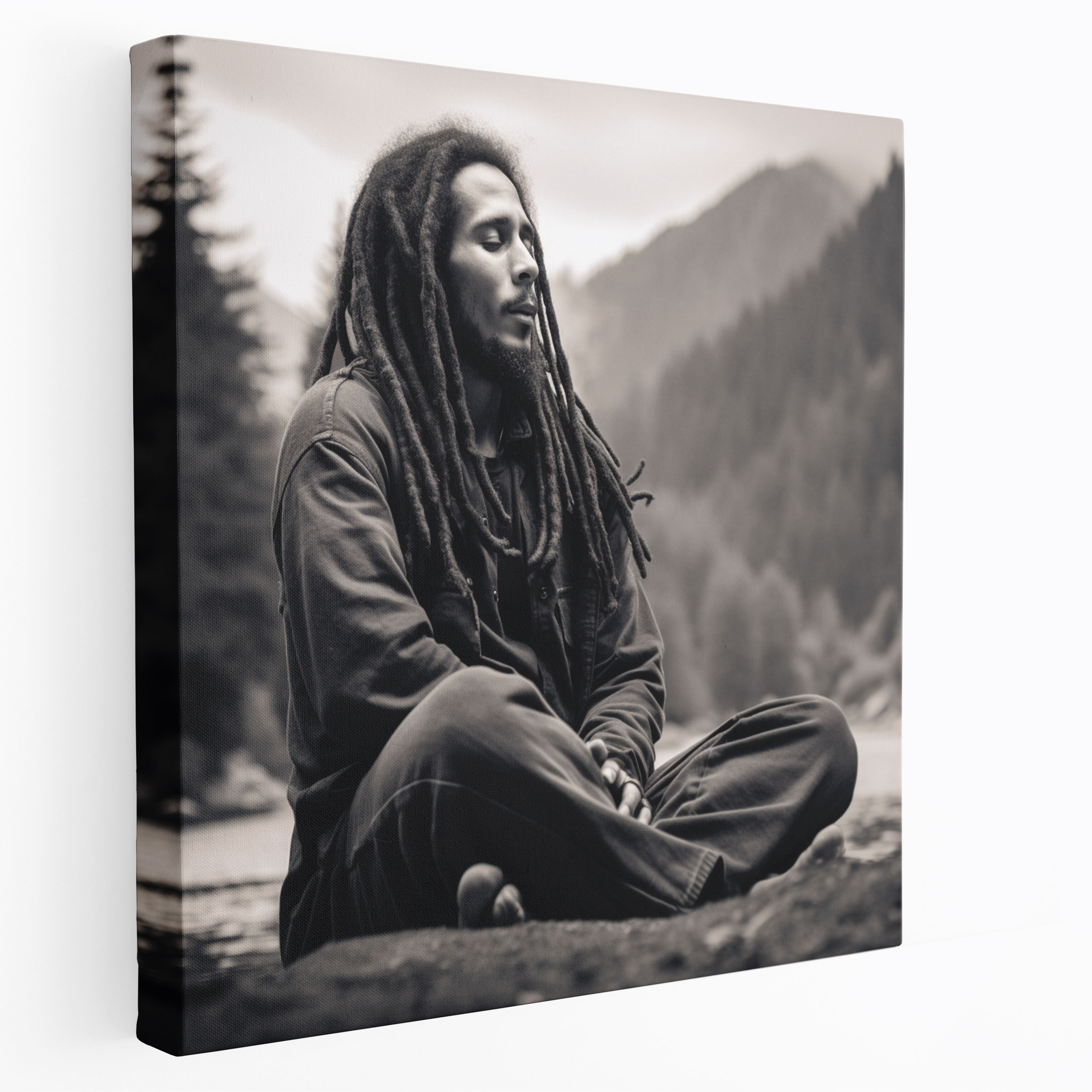 Bob Marley Wandkunst - Heimdekoration Leinwandbild