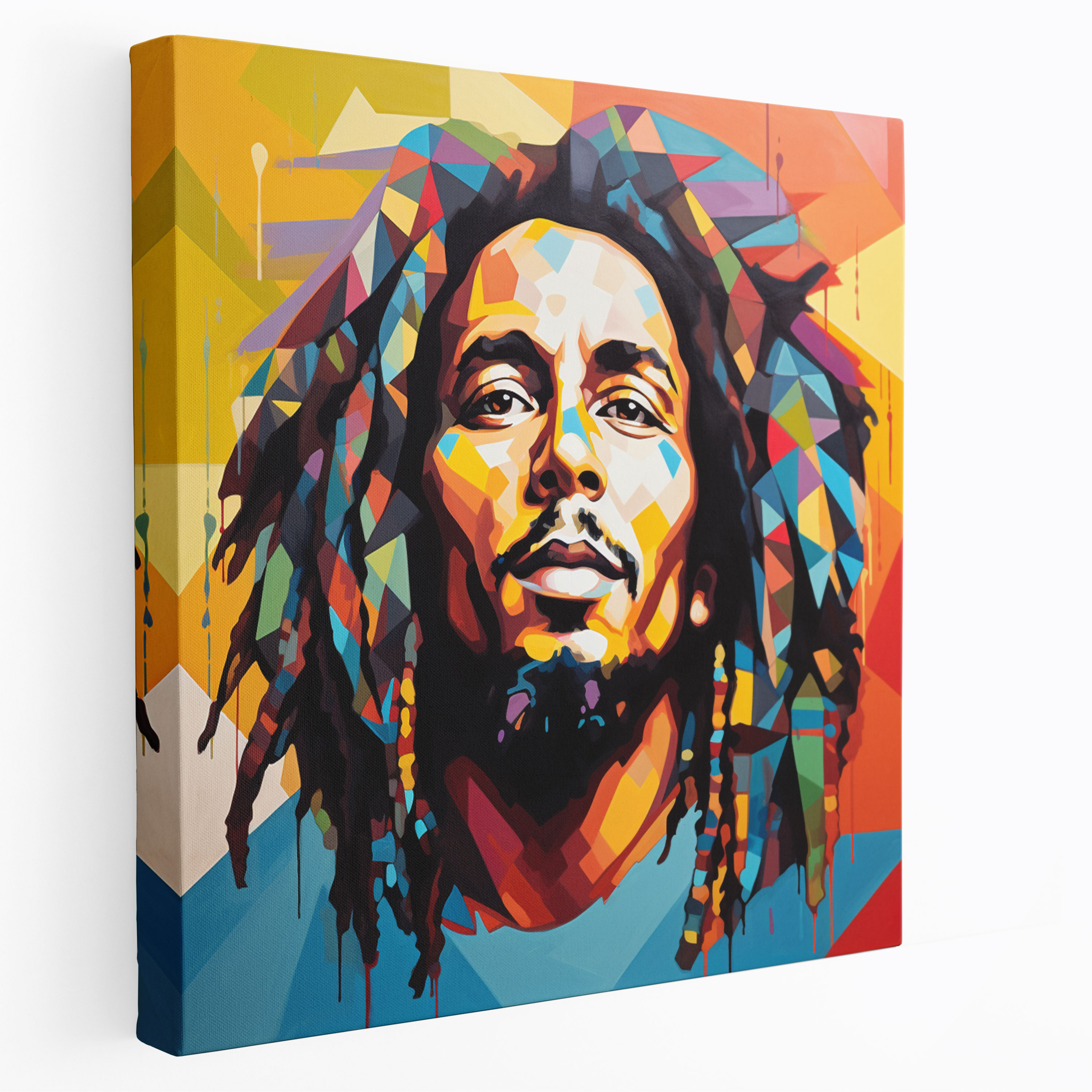 Bob Marley Wall Decoration - Bob Marley, Wall Decoration, Canvas Print, Canvas