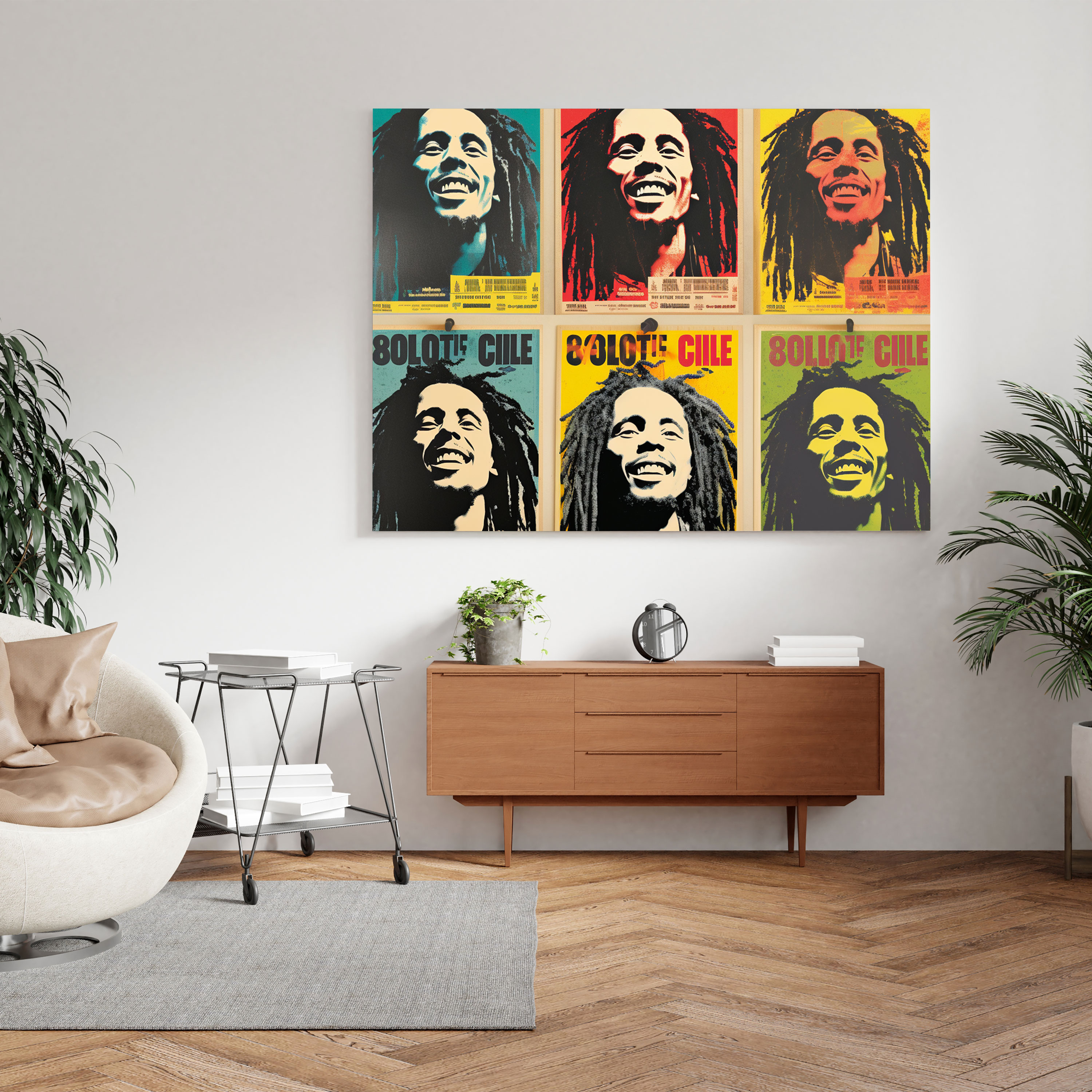 Bob Marley Canvas Print - Bob Marley, Canvas Wall Art, Canvas, Home Decoration