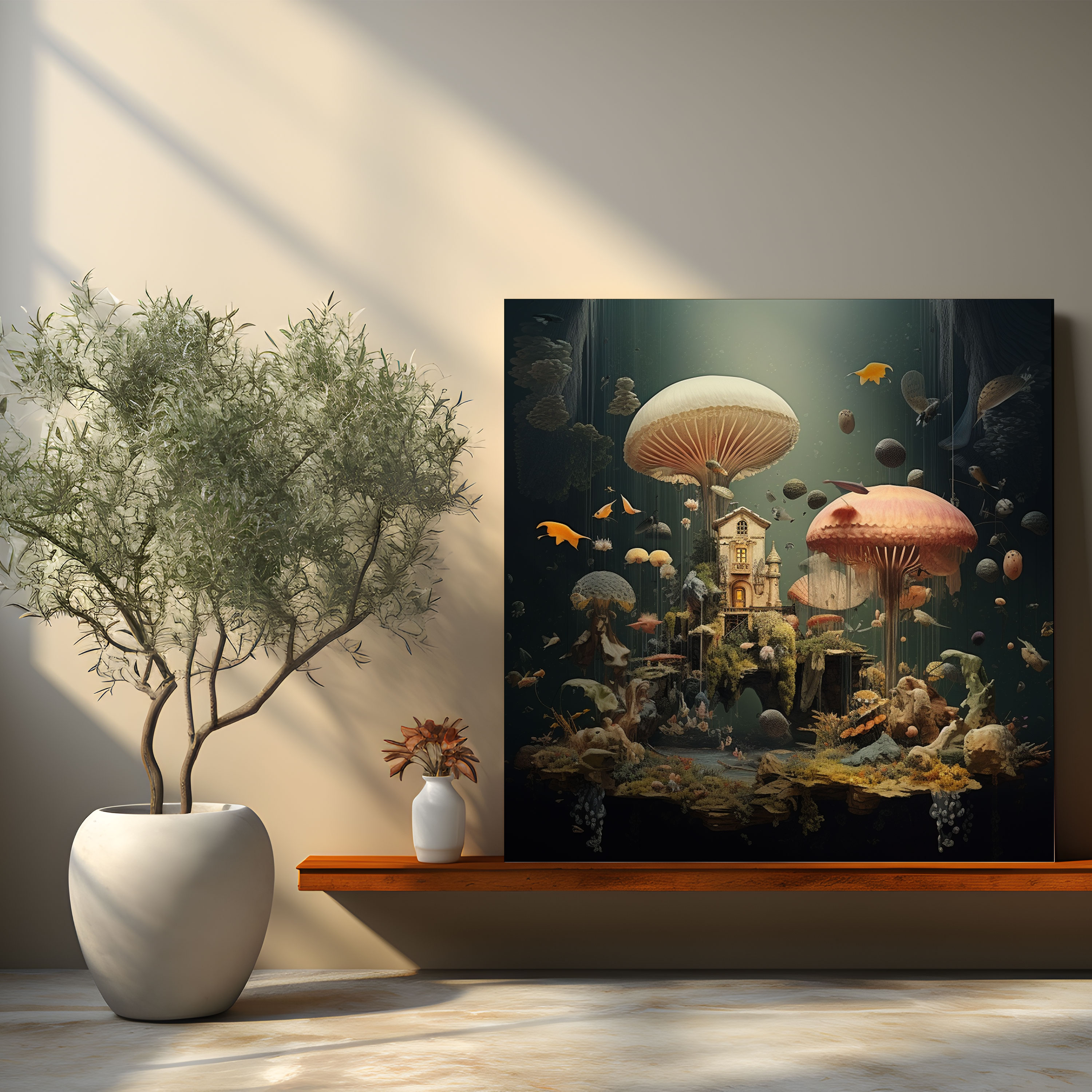 Bohemian Dreamscape Canvas Print - Bohemian, Canvas, Wall Decoration, Canvas Wall Art