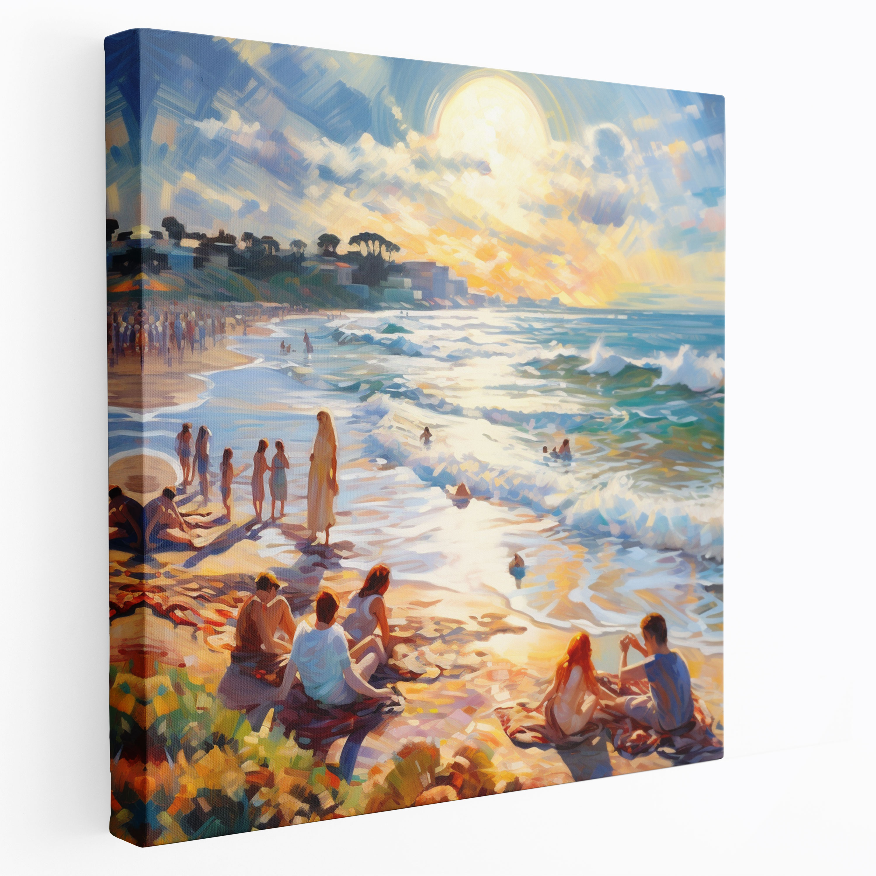 Bohemian Beach Canvas Print - Bohemian, Home Decoration, Sun-Kissed, Canvas Wall Art