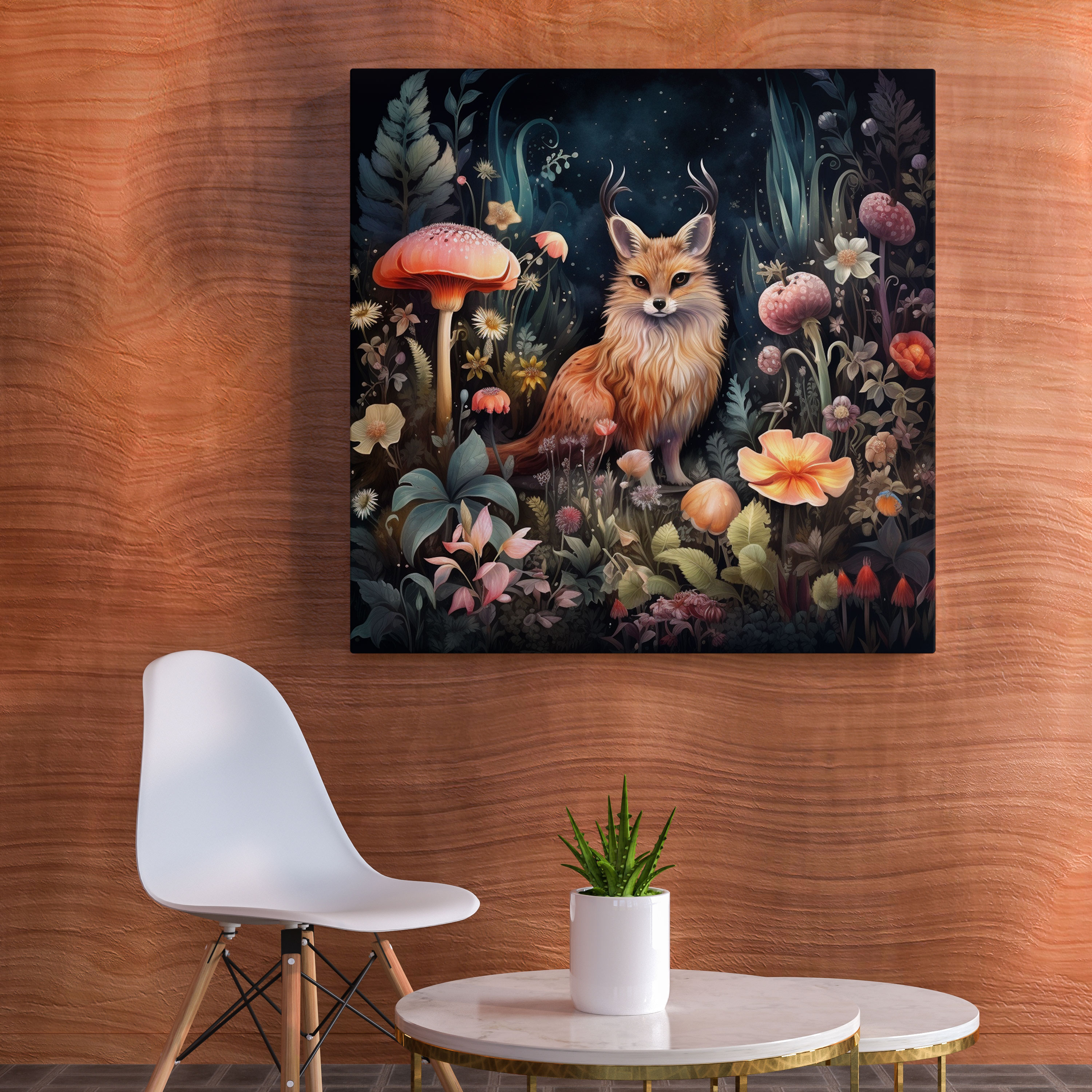 Bohemian Enchanted Forest Canvas Print - Bohemian, Bohemian, Canvas Print, Home Decoration