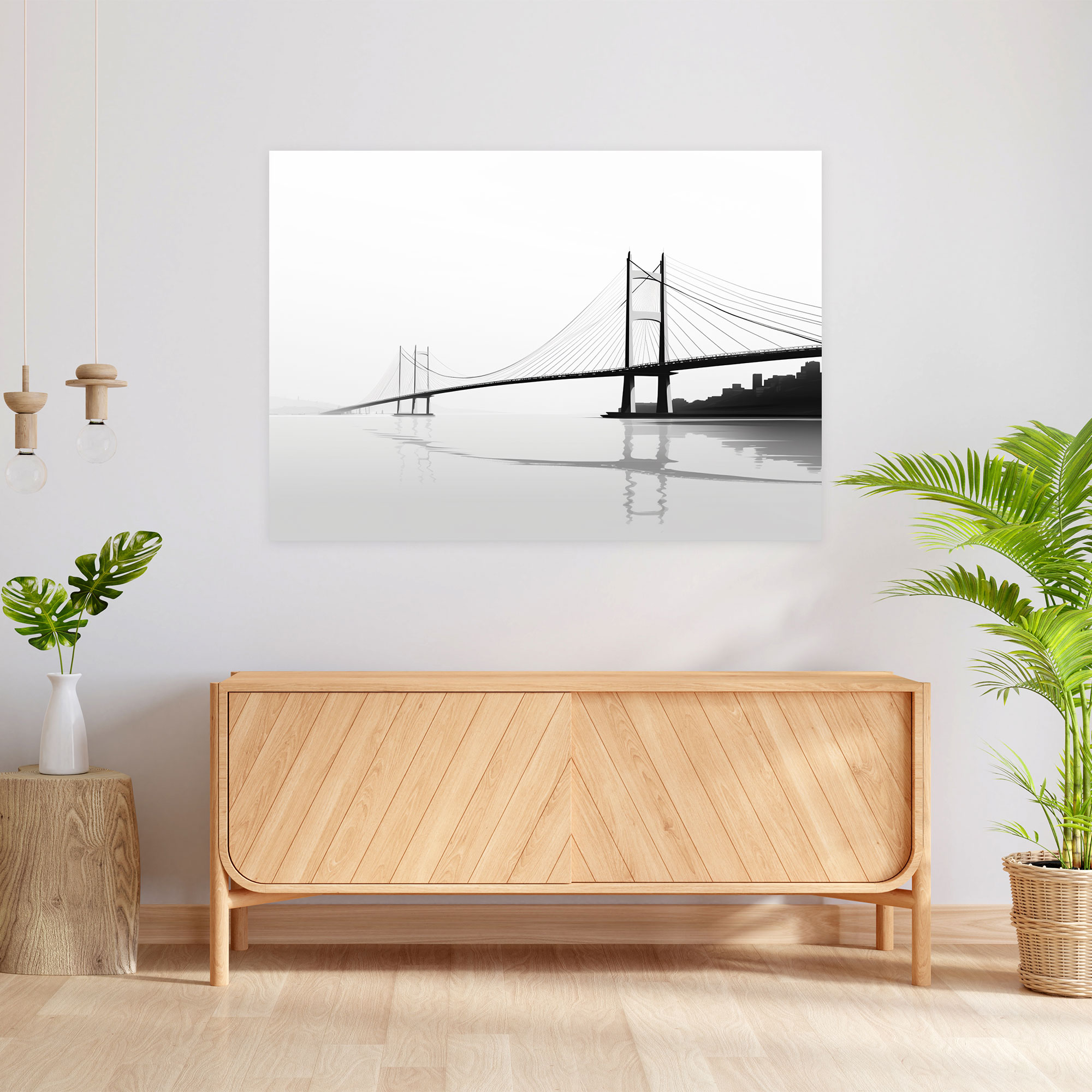 Bosphorus Bridge Canvas Print - Bosphorus Bridge, Home Decoration, Canvas Print, Canvas