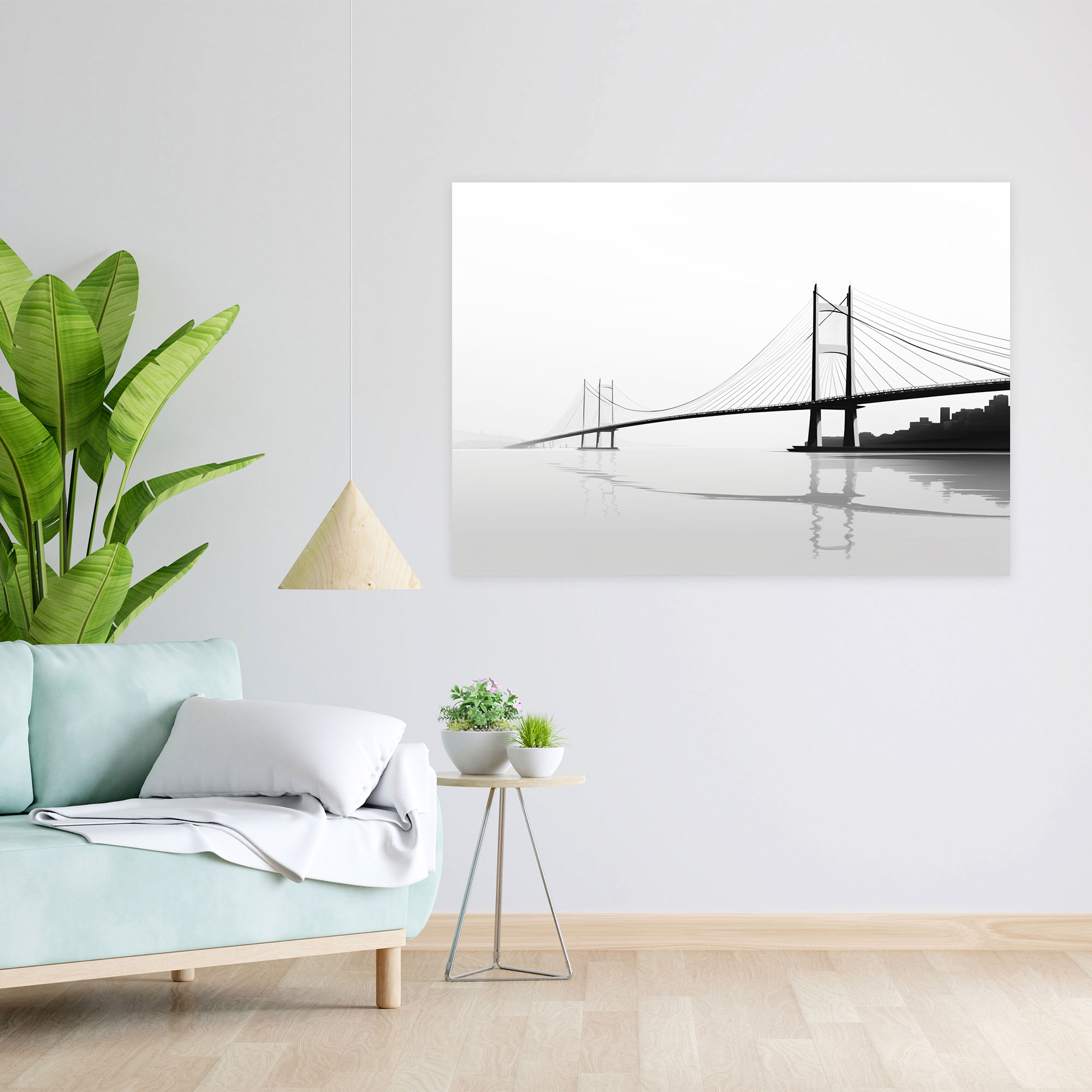 Bosphorus Bridge Canvas Print - Bosphorus Bridge, Home Decoration, Canvas Print, Canvas