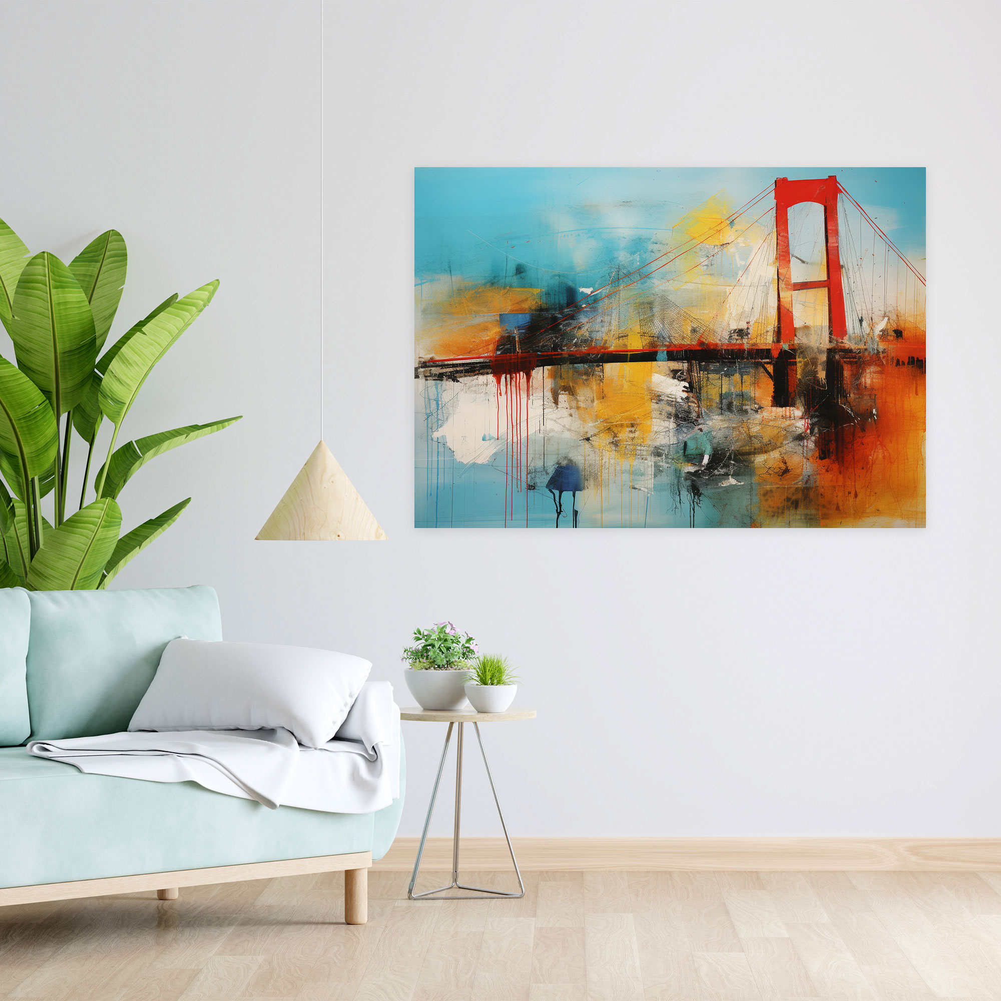 Bosphorus Bridge Wall Art - Bosphorus Bridge, Canvas Wall Art, Various Materials, Bosphorus Bridge